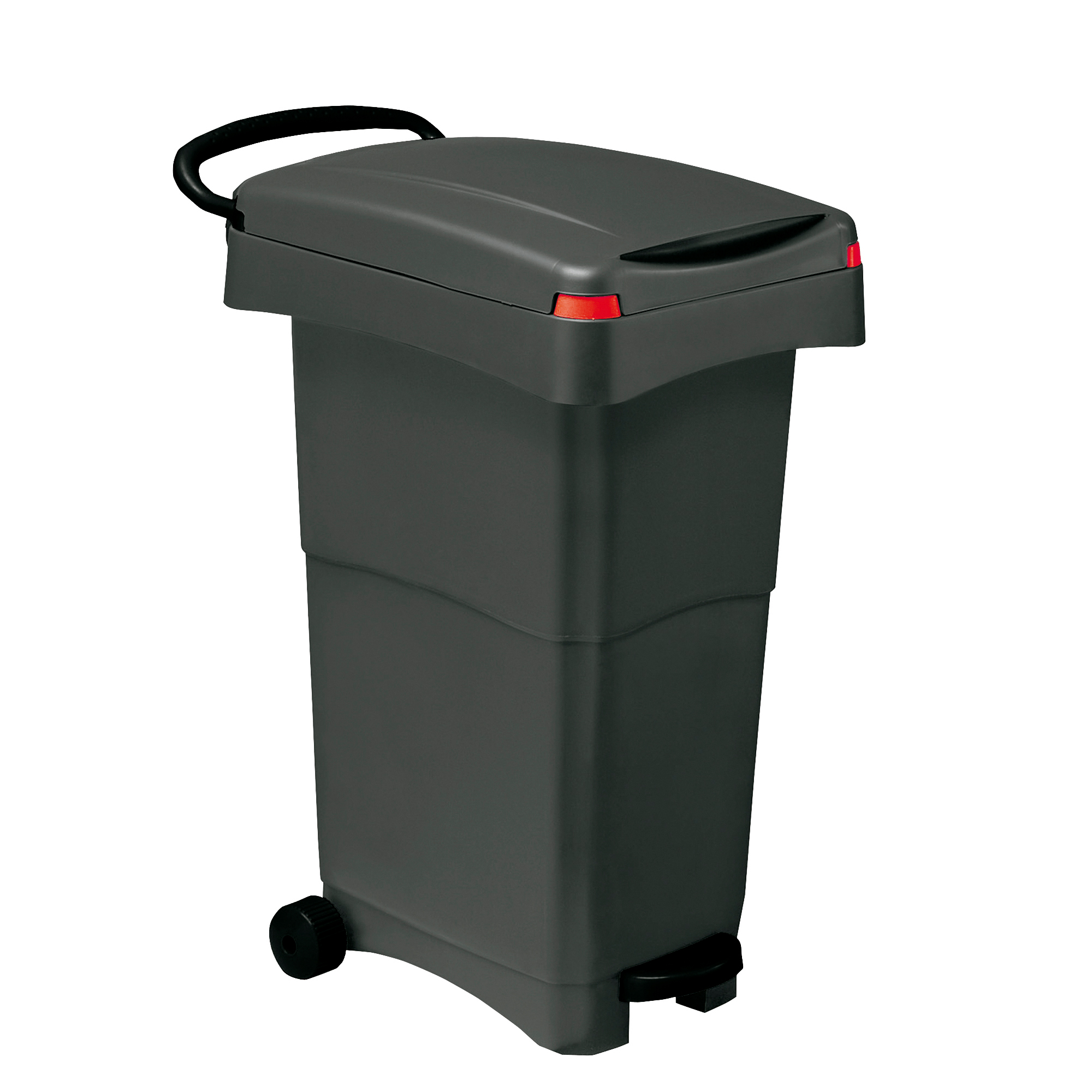 Bidone mobile a pedale - 80 L - …