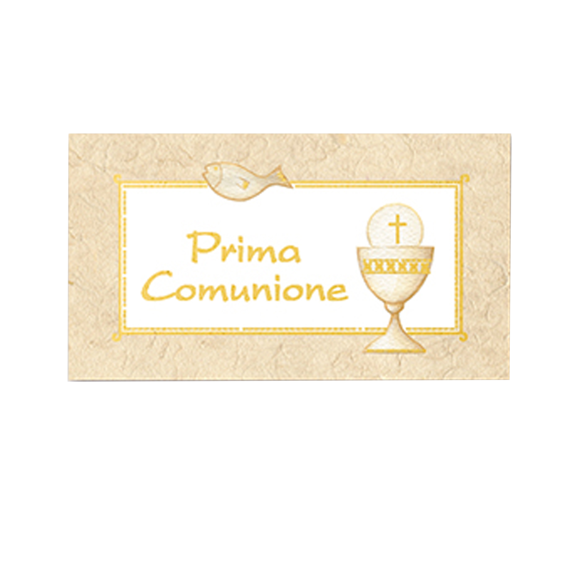 Bigliettino bomboniera personalizzabile - comunione - Rex Sadoch …