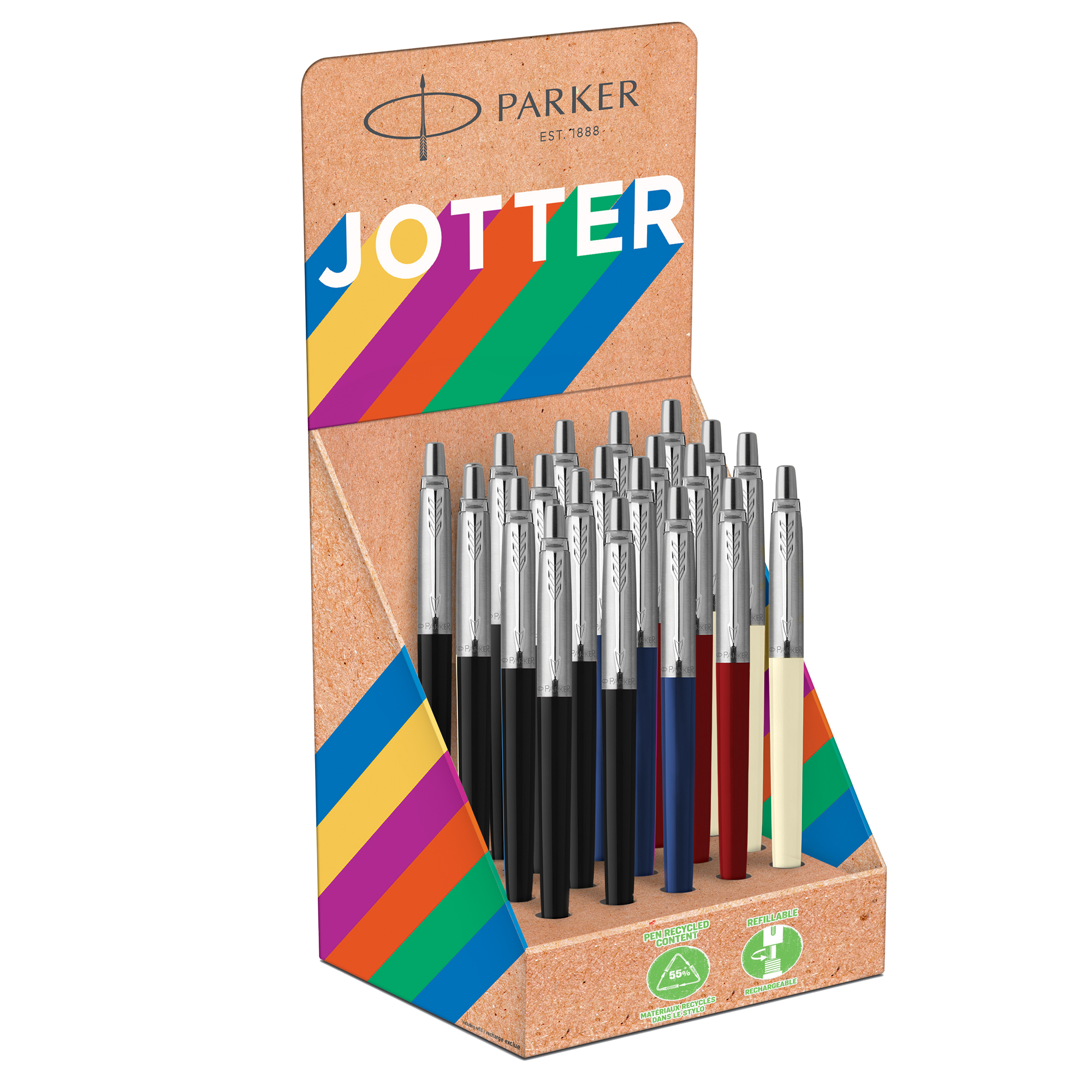 Penna sfera Jotter Original Plastic - tratto M …
