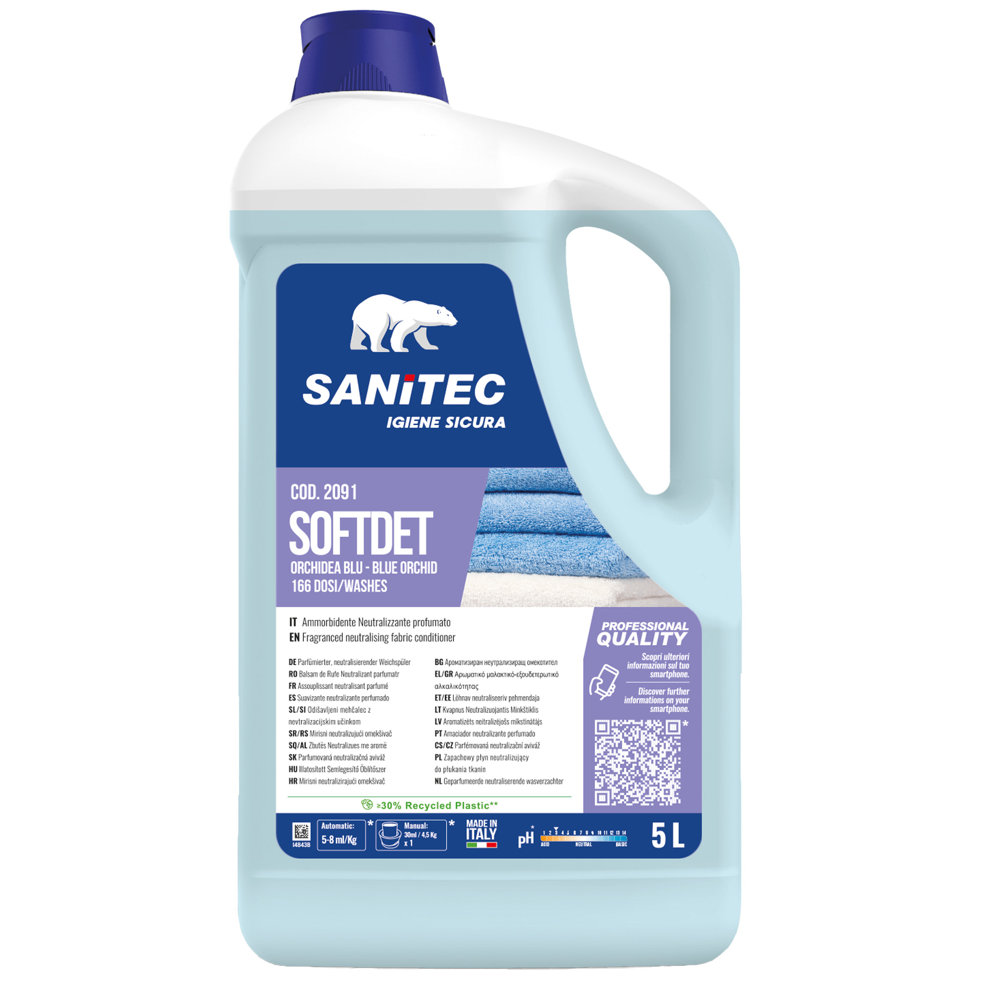 Ammorbidente Softdet - 5 L - orchidea blu …