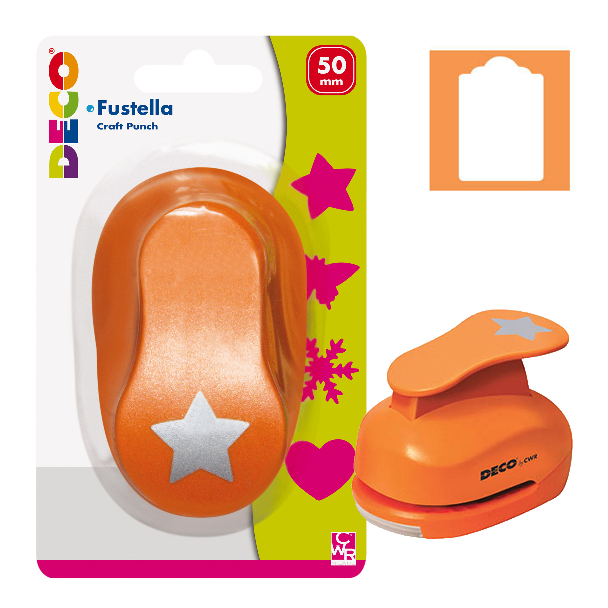 Fustella - motivo tag - dim. sagoma 50 …