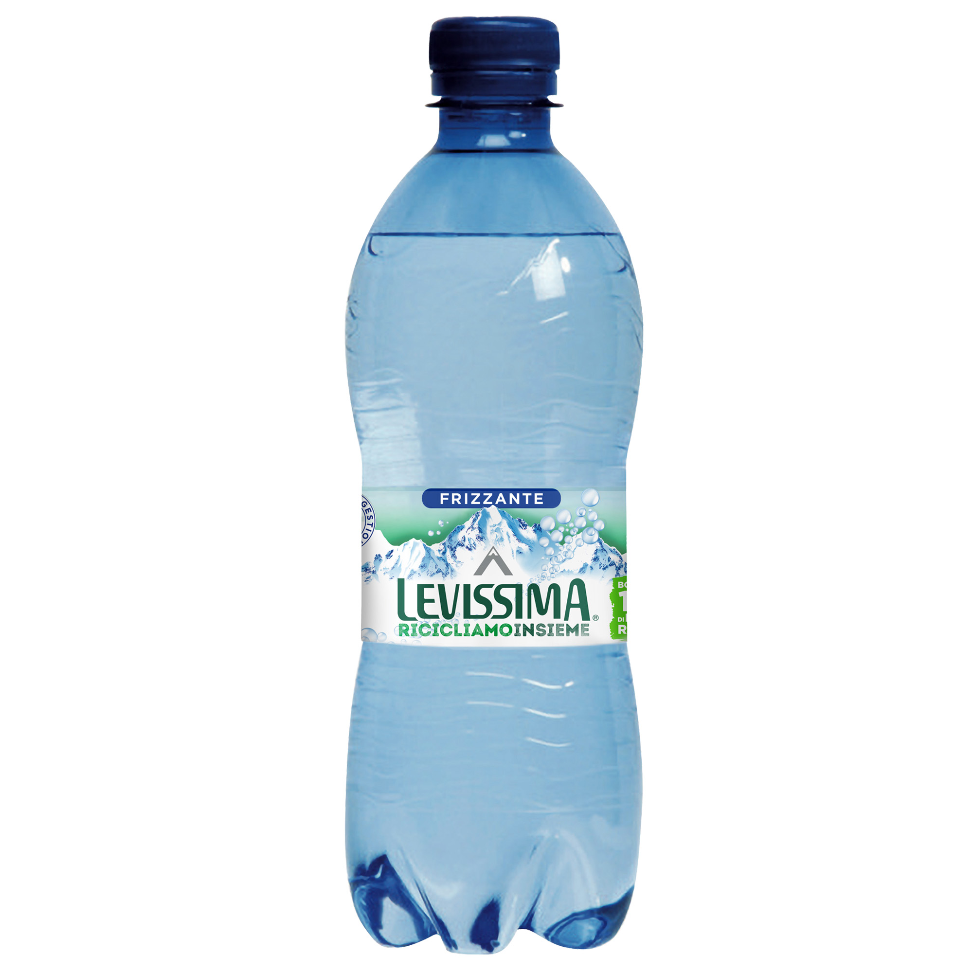 Acqua frizzante - PET 100 riciclabile - bottiglia …