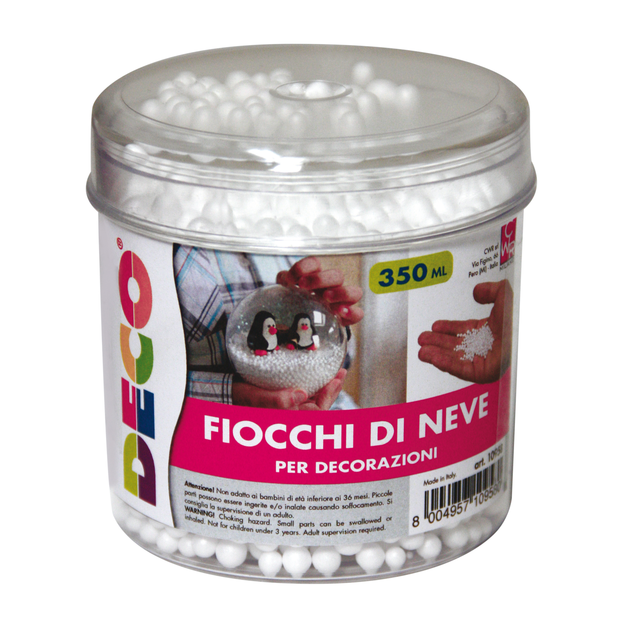 Palline di neve in polistirolo - Deco - …
