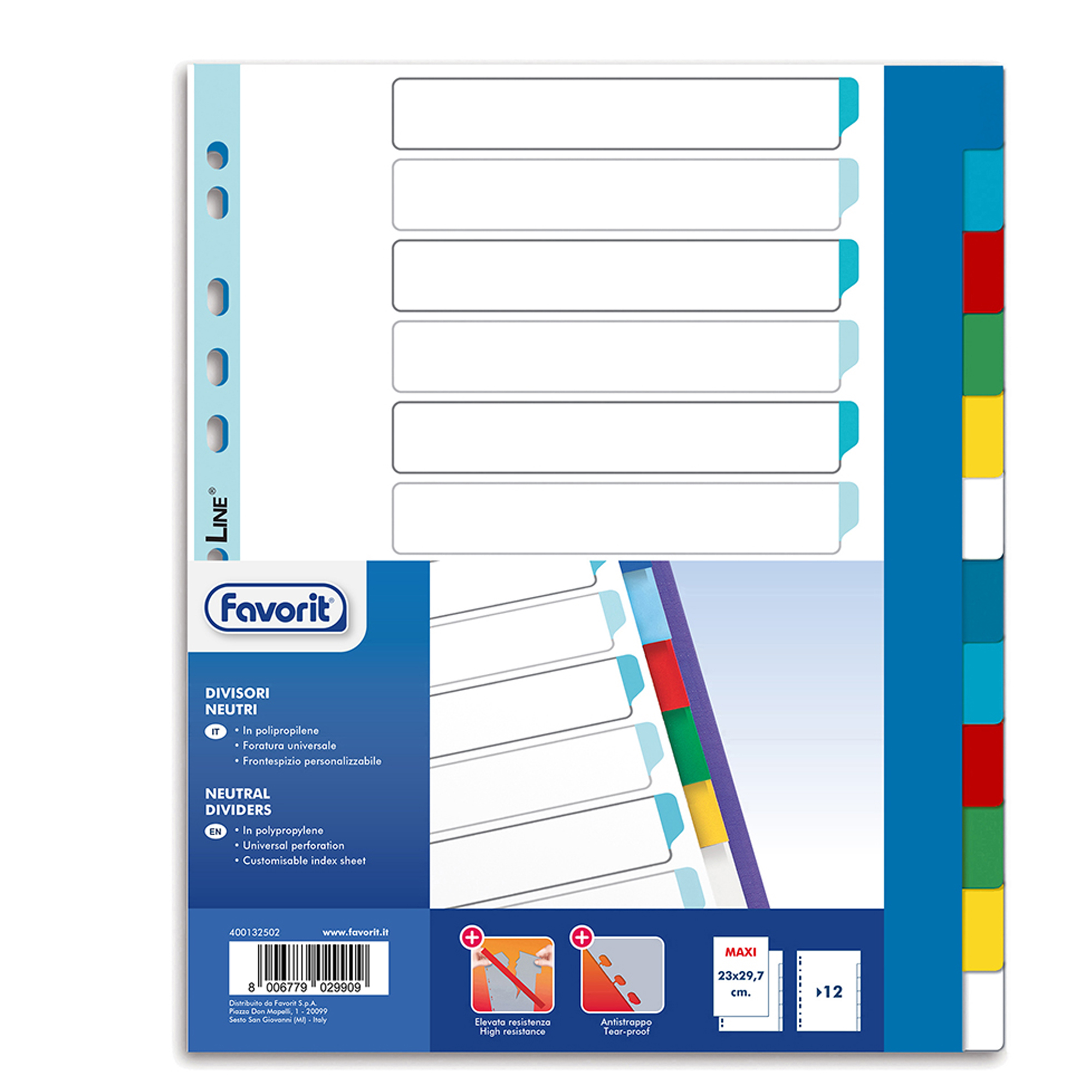 Divisori Neutri a 12 tacche - PP - …