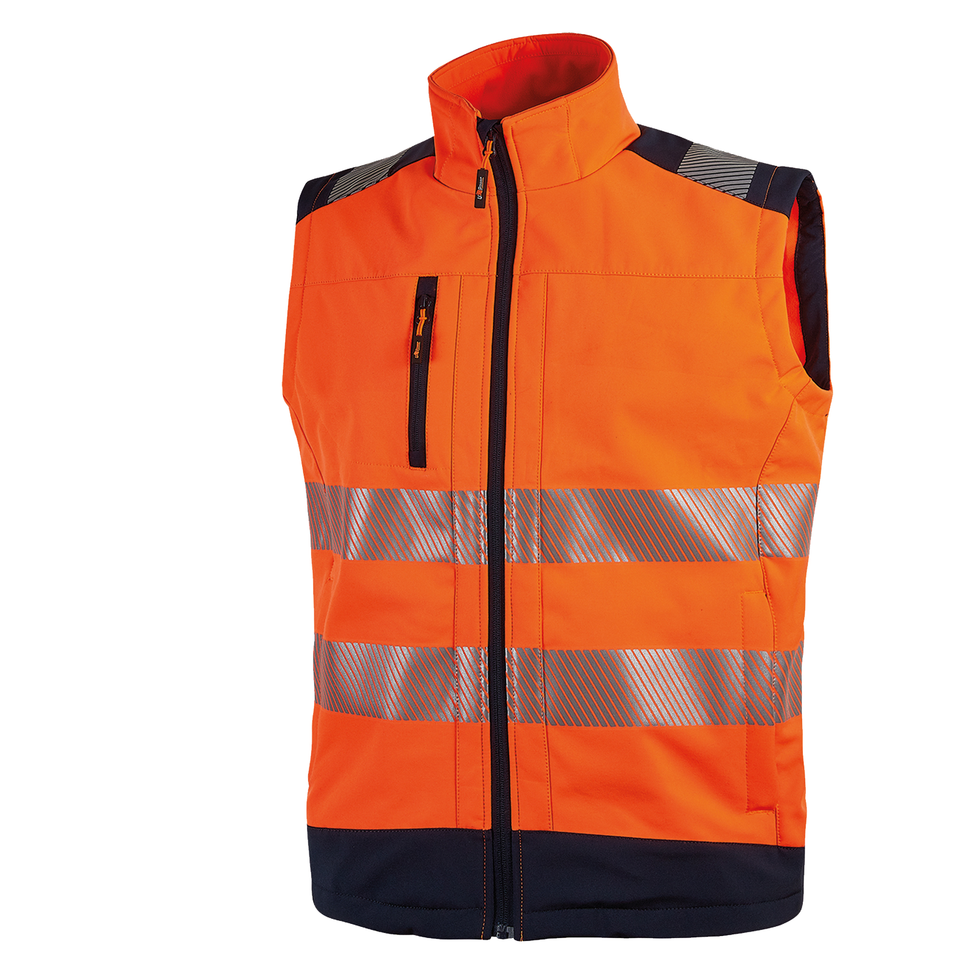 Gilet alta visibiltà Softshell Dany - arancio fluo …