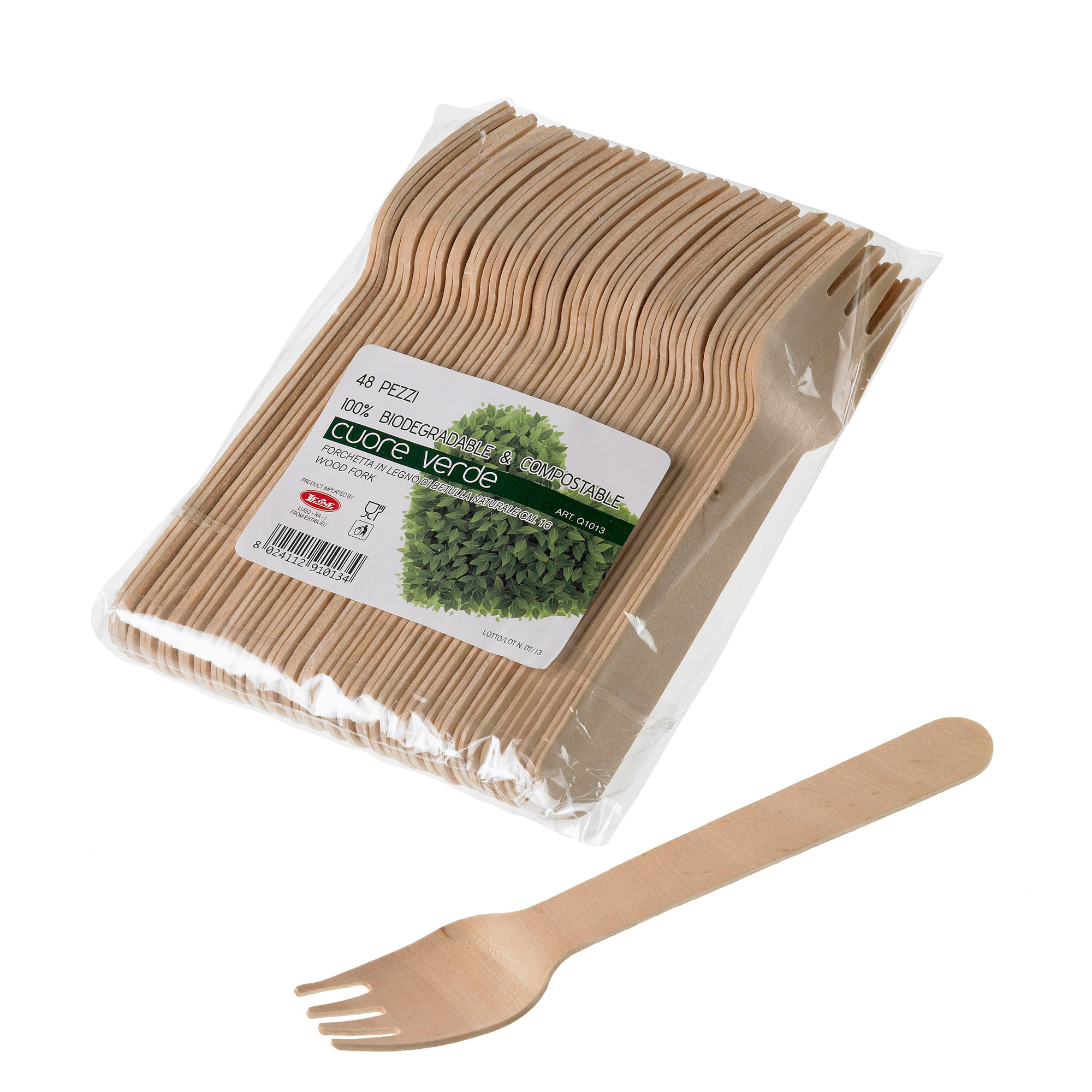 Forchette in legno - 16 cm - Leone …