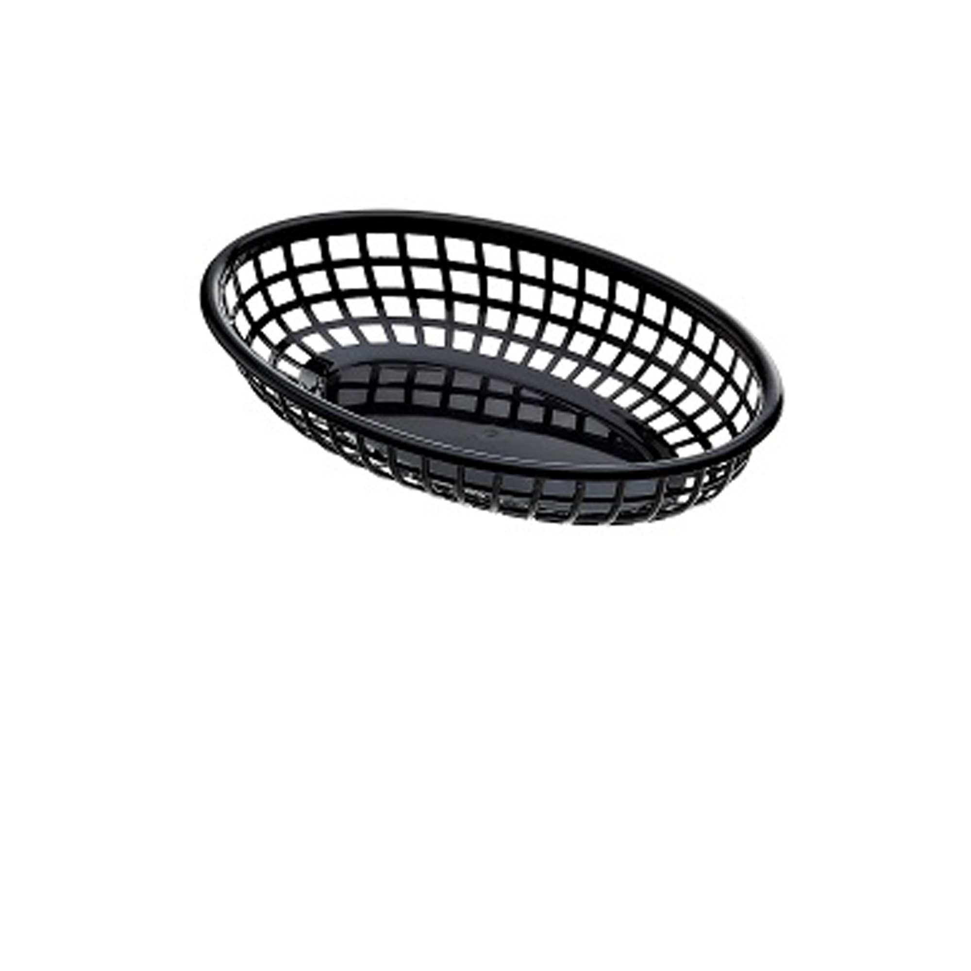 Cestino americano ovale - in plastica - 23,5 …