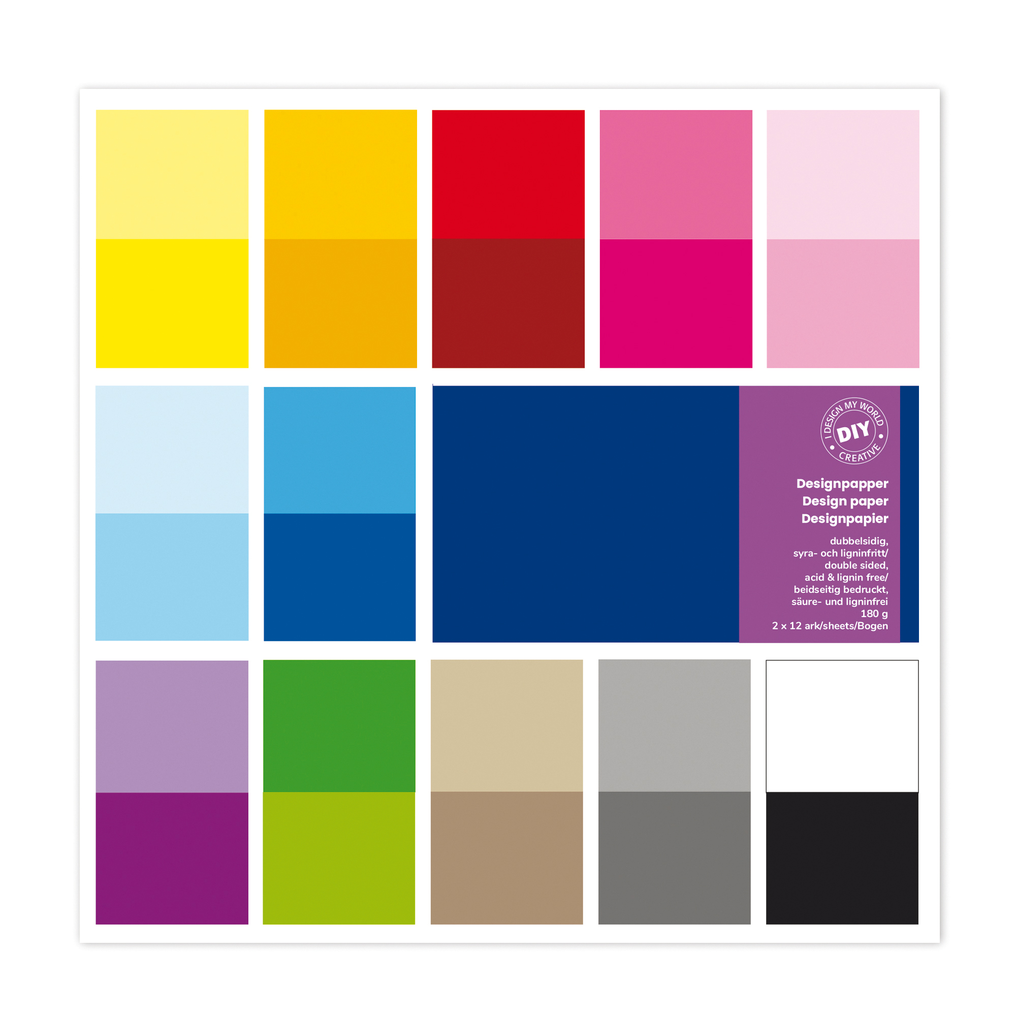 Carta Scarpbooking - 30,5 x 30,5 cm - …