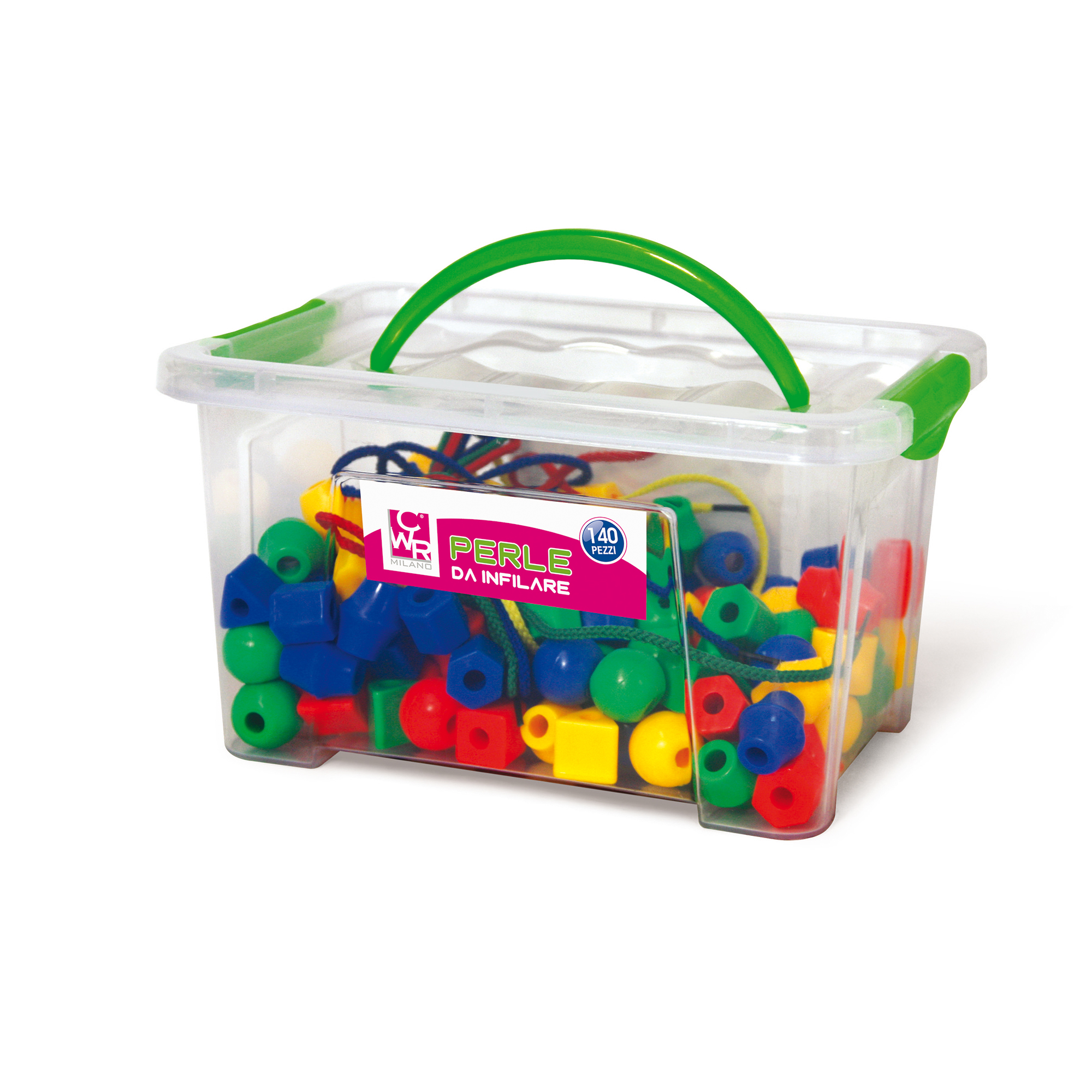 Perle in plastica - 2 cm - colori …
