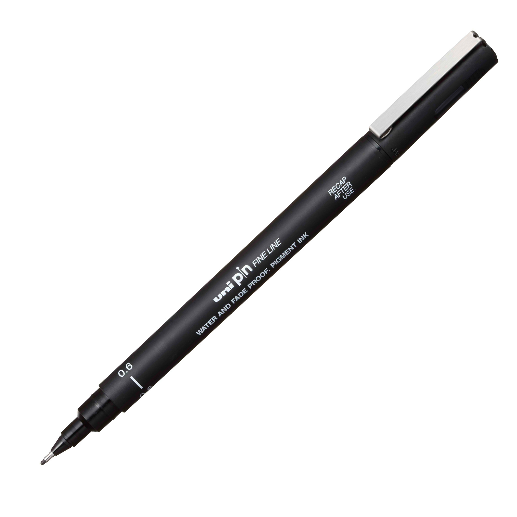 Pin fineliner - punta 0,6 mm - nero …