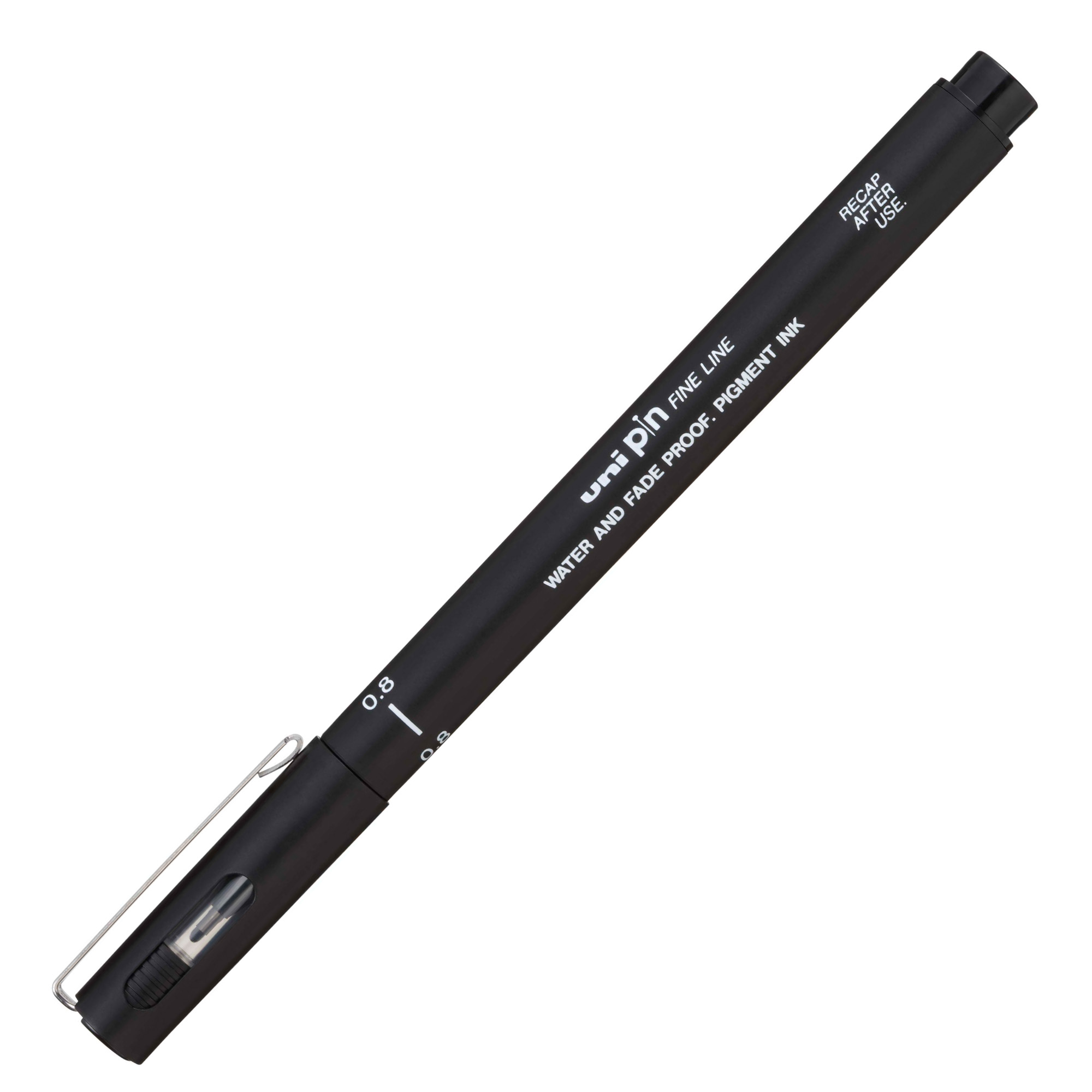 Pin fineliner - punta 0,8 mm - nero …