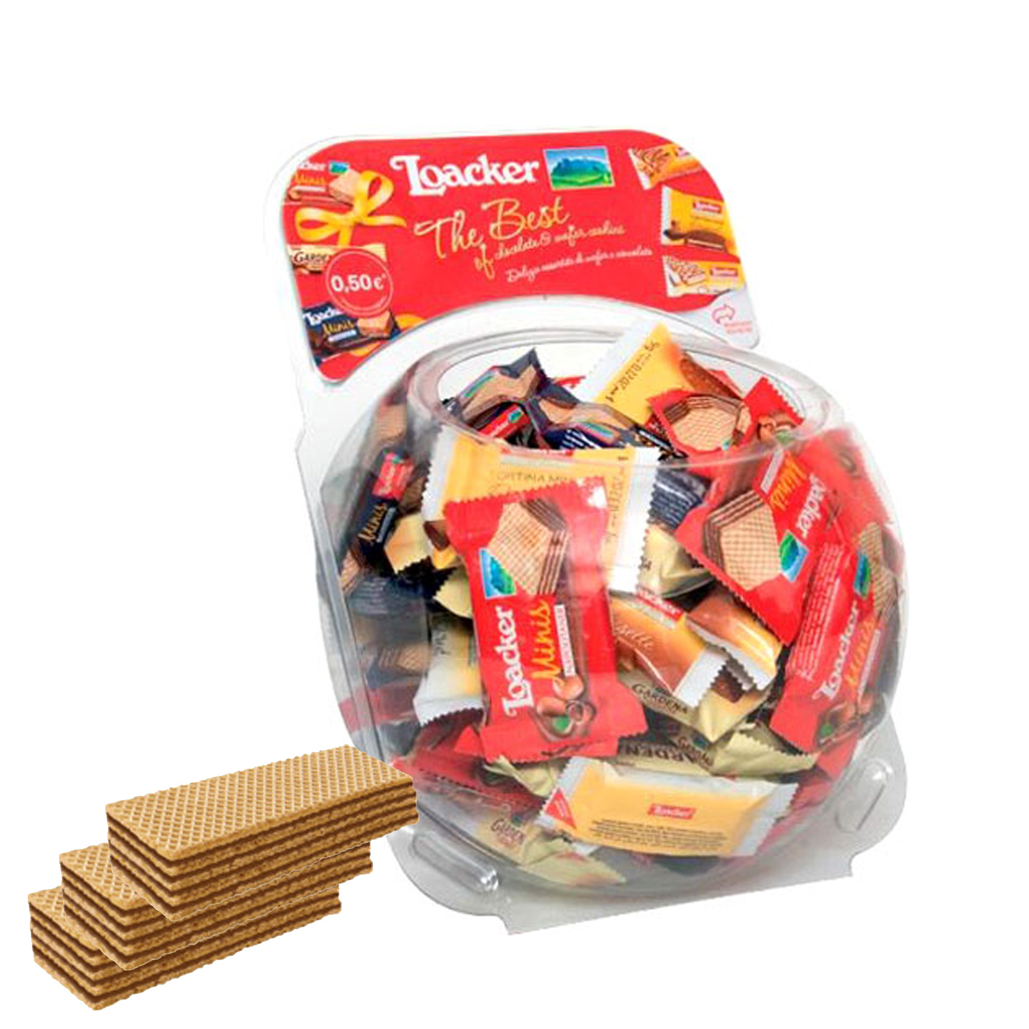 Wafer Minis - 700 gr - Loacker - …