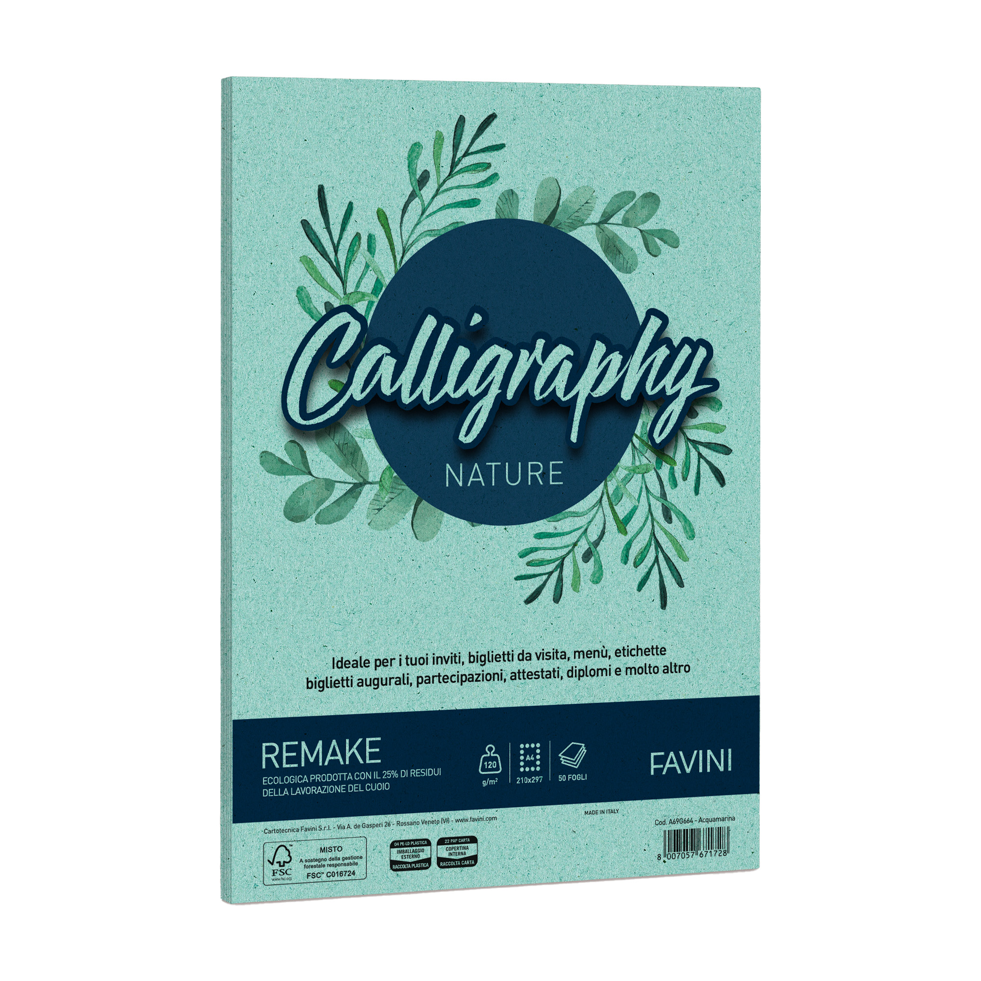Carta Calligraphy Nature Remake - A4 - 120 …
