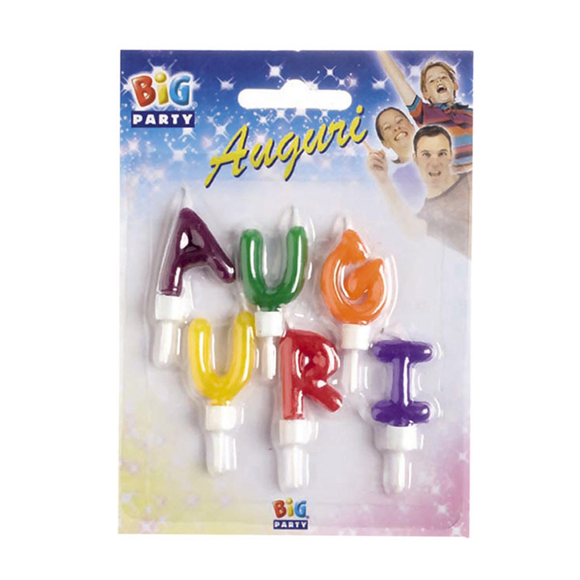 Set candeline - Auguri - colori assoriti - …