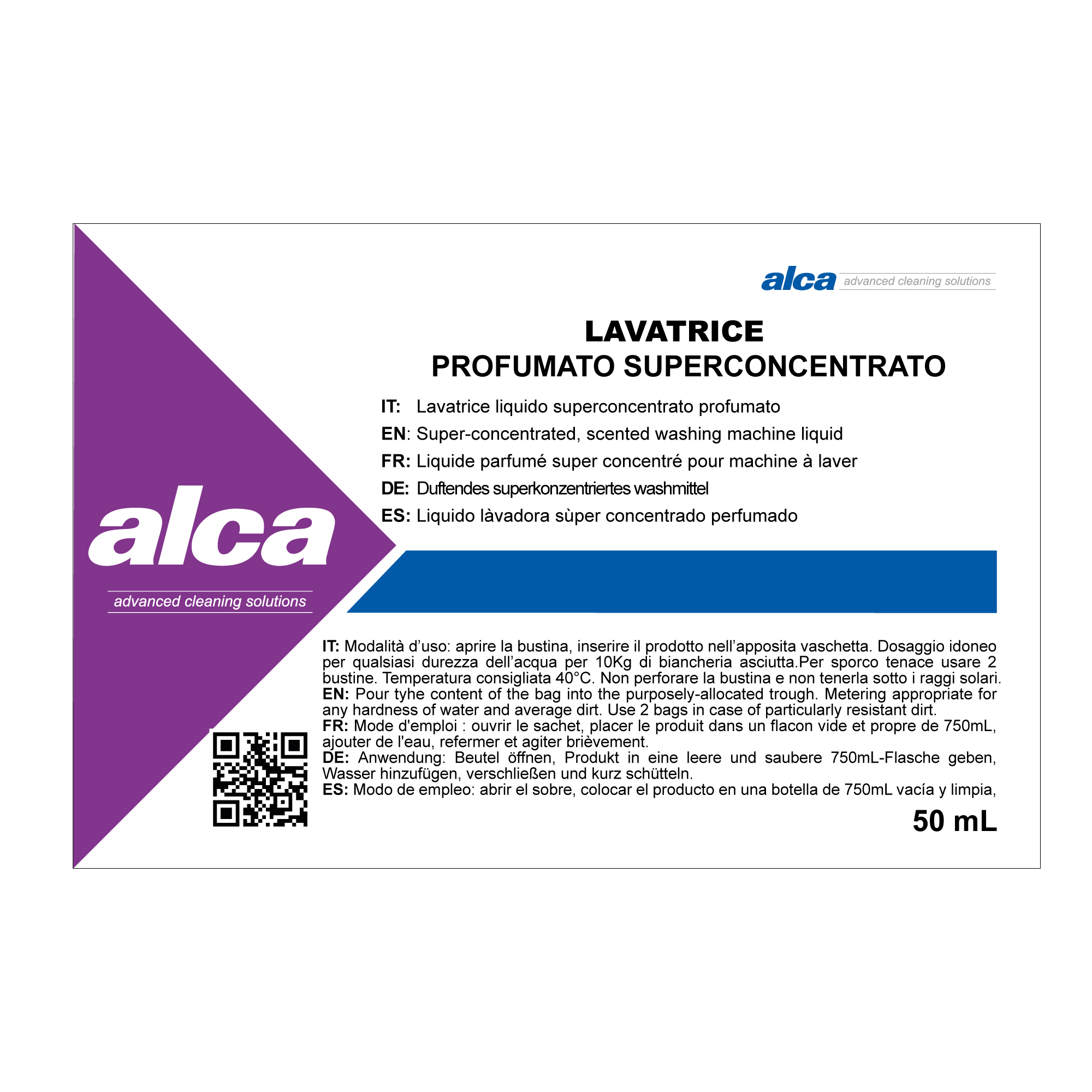 Lavatrice Linea Monodose - Alca - bustina da …