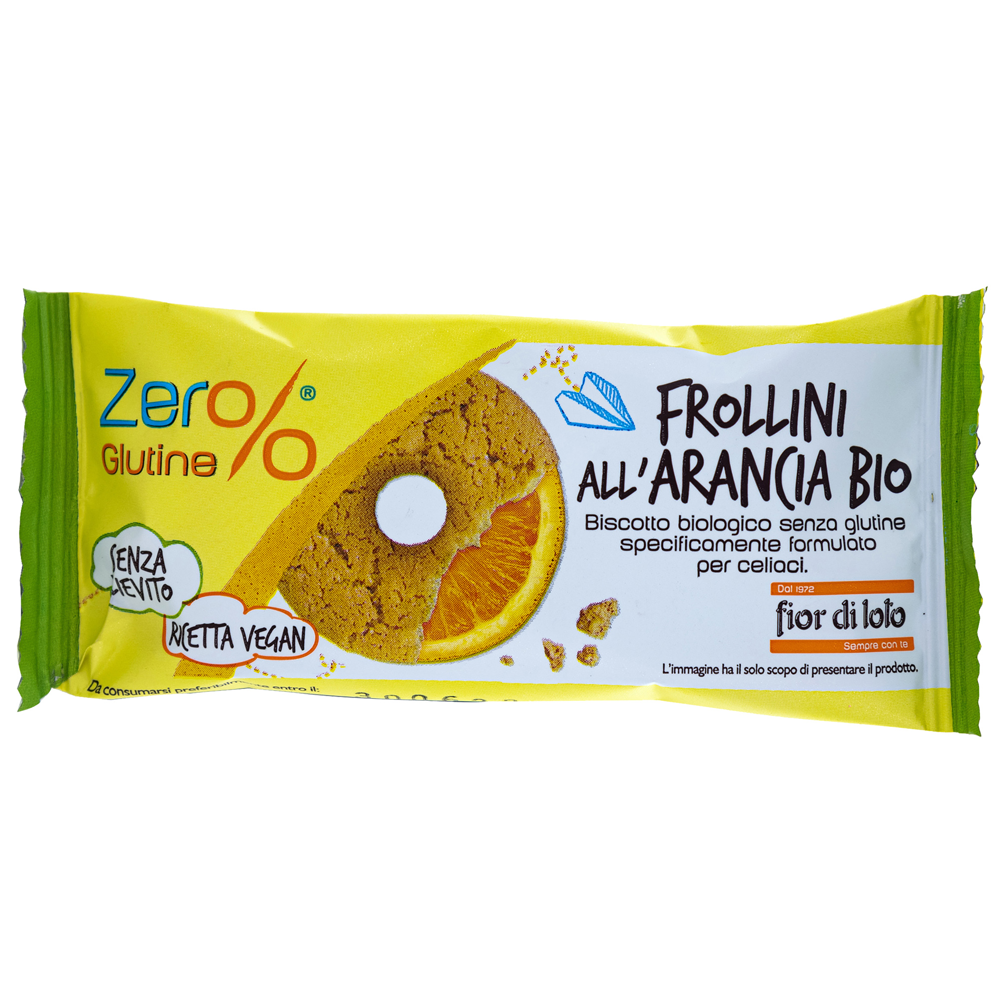 Frollini - arancia - monoporzione da 30 gr …