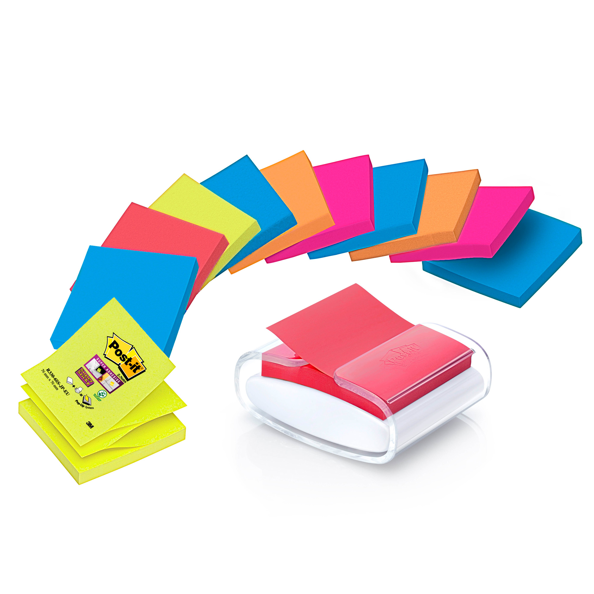 Dispenser Pro Post-it Super Sticky Z Notes - …