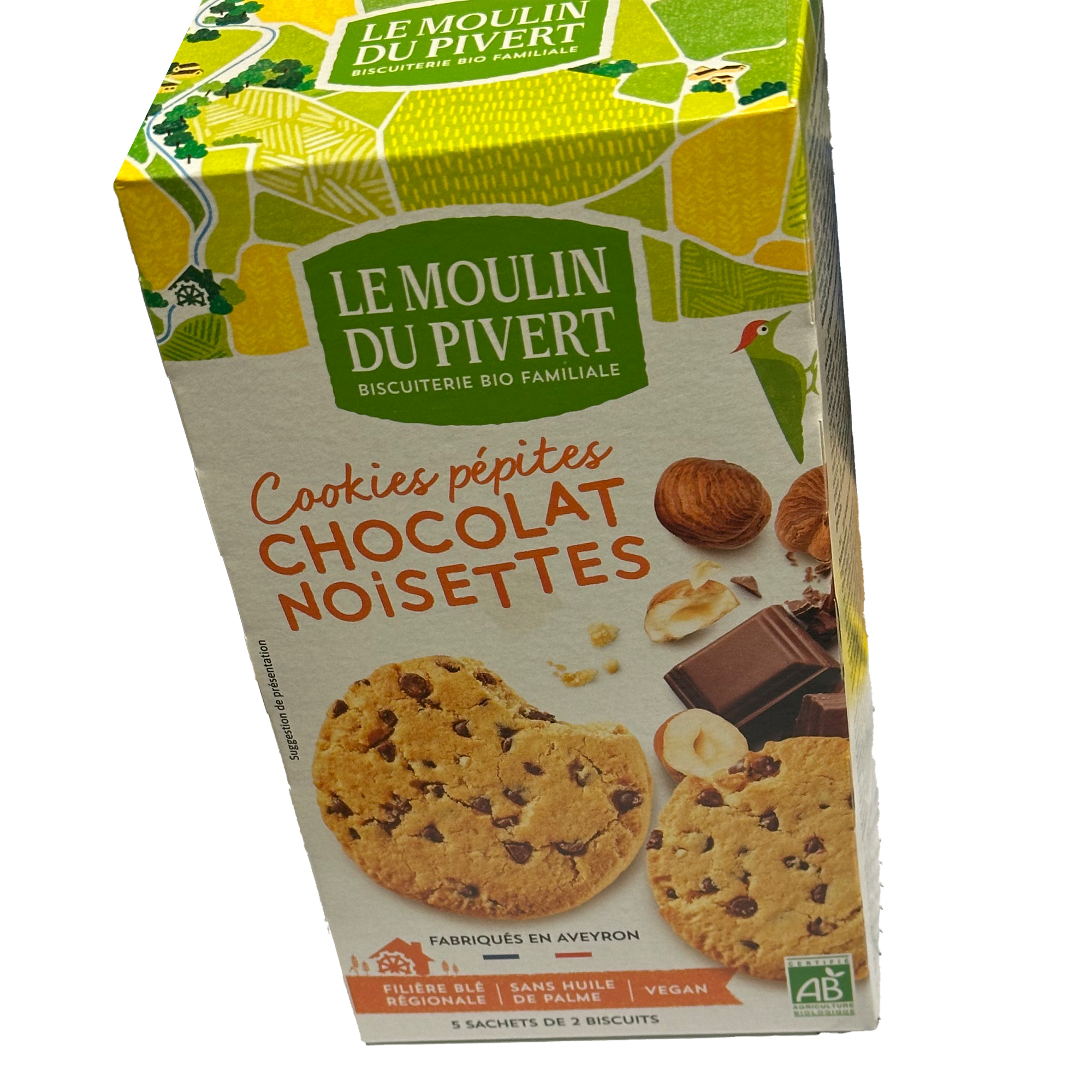 Cookies cioccolato e nocciola - 175 gr - …