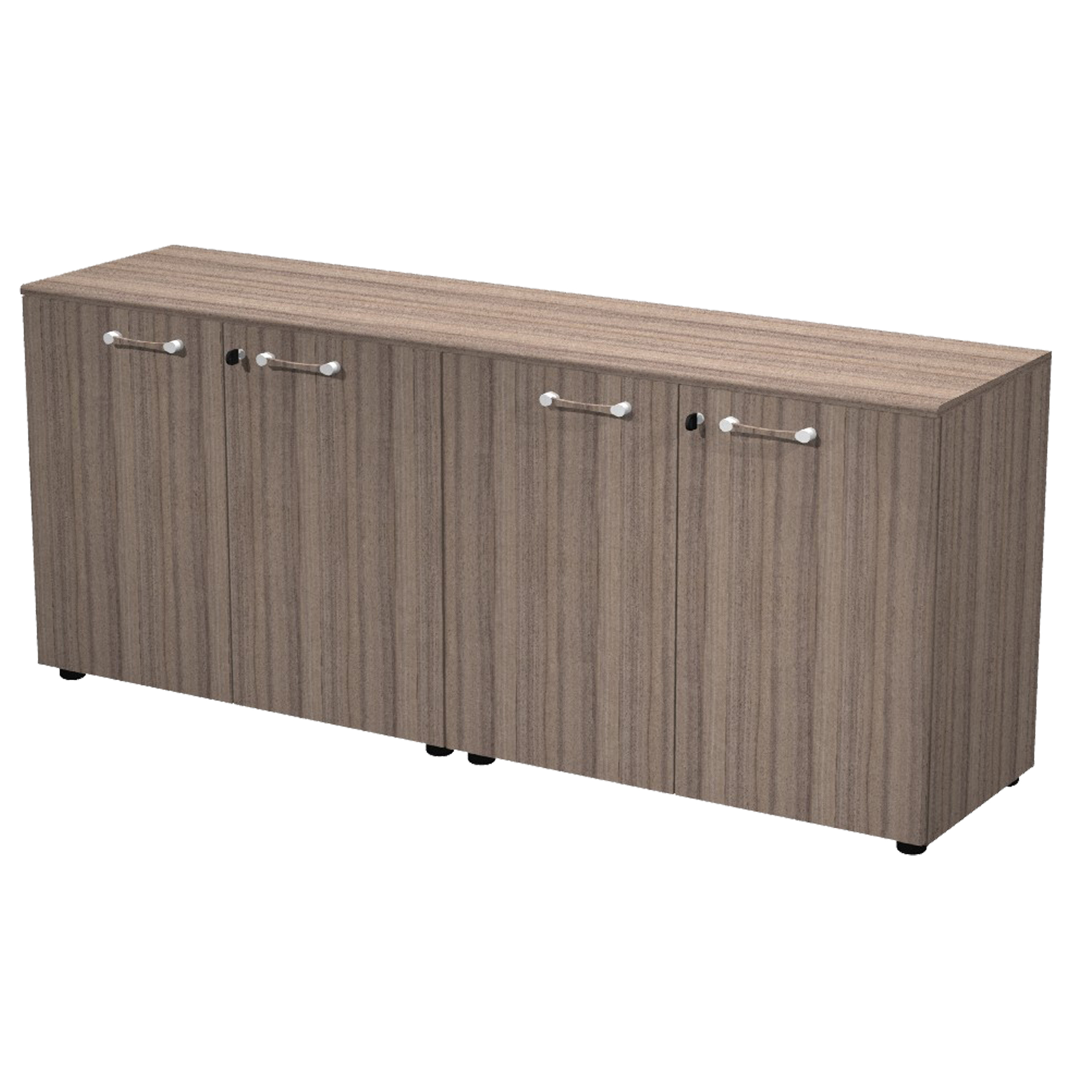 Coppia mobili bassi Elegance - con ante - …