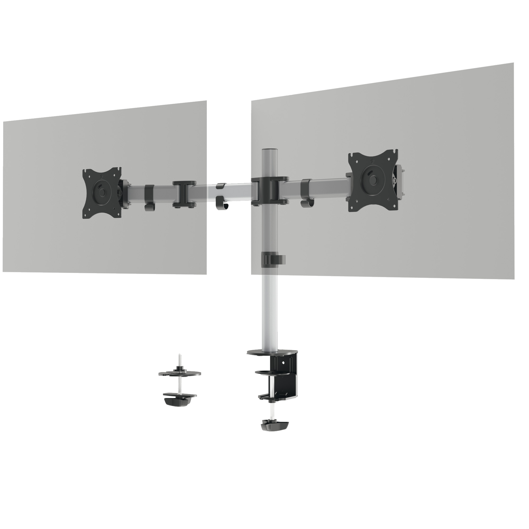 Braccio porta monitor Select 5095-23 - per 2 …