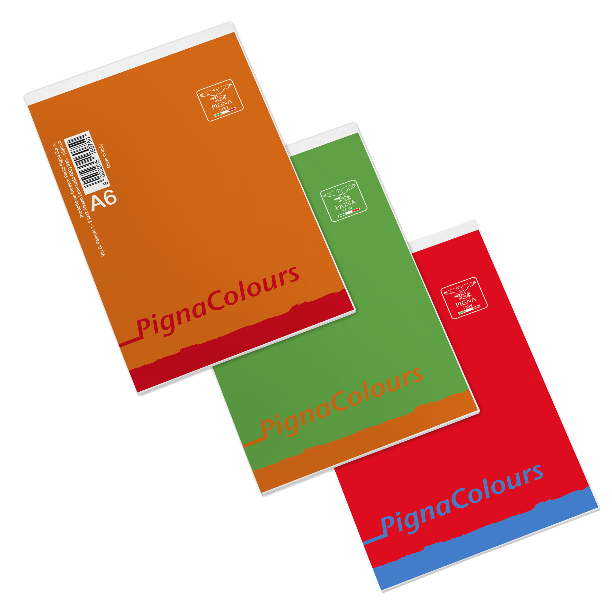 Blocco Colours - A6 - 100 x 150mm …