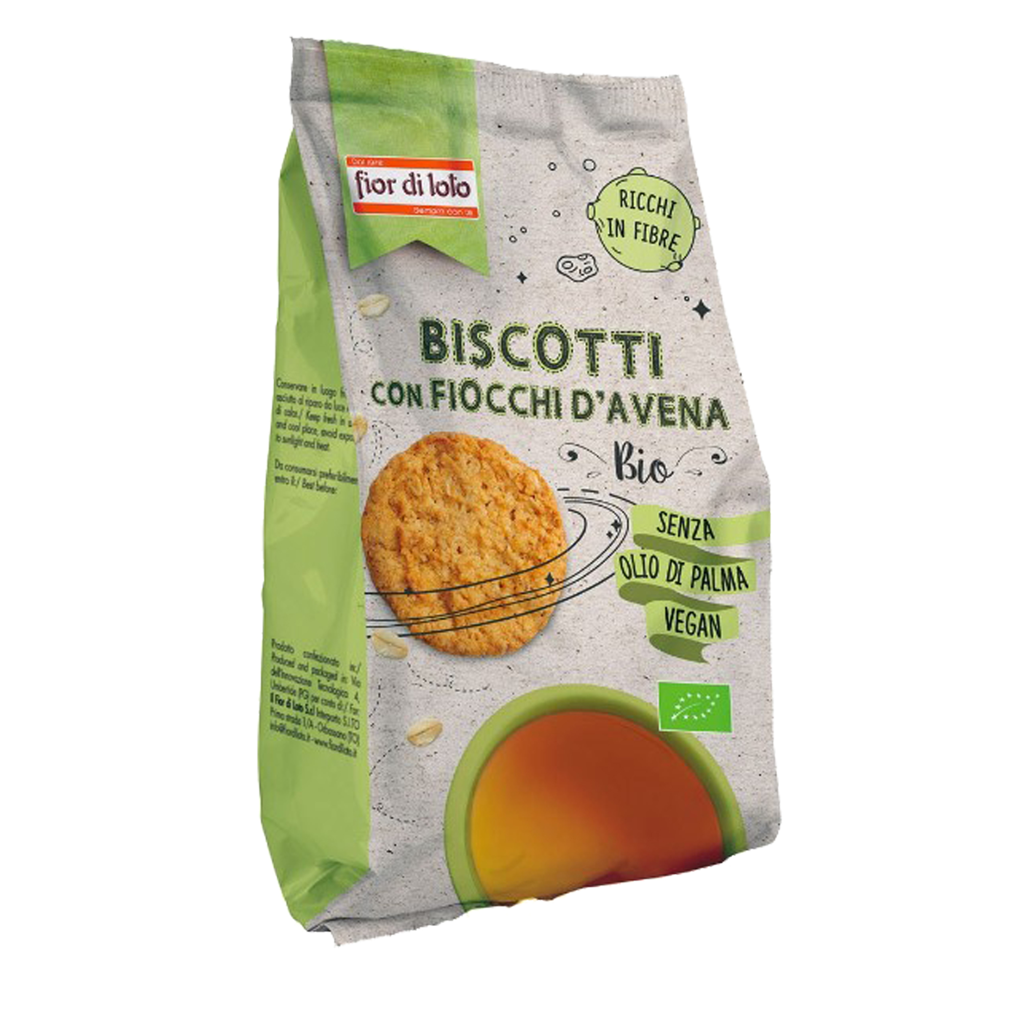 Biscotti biologici - con fiocchi di avena - …