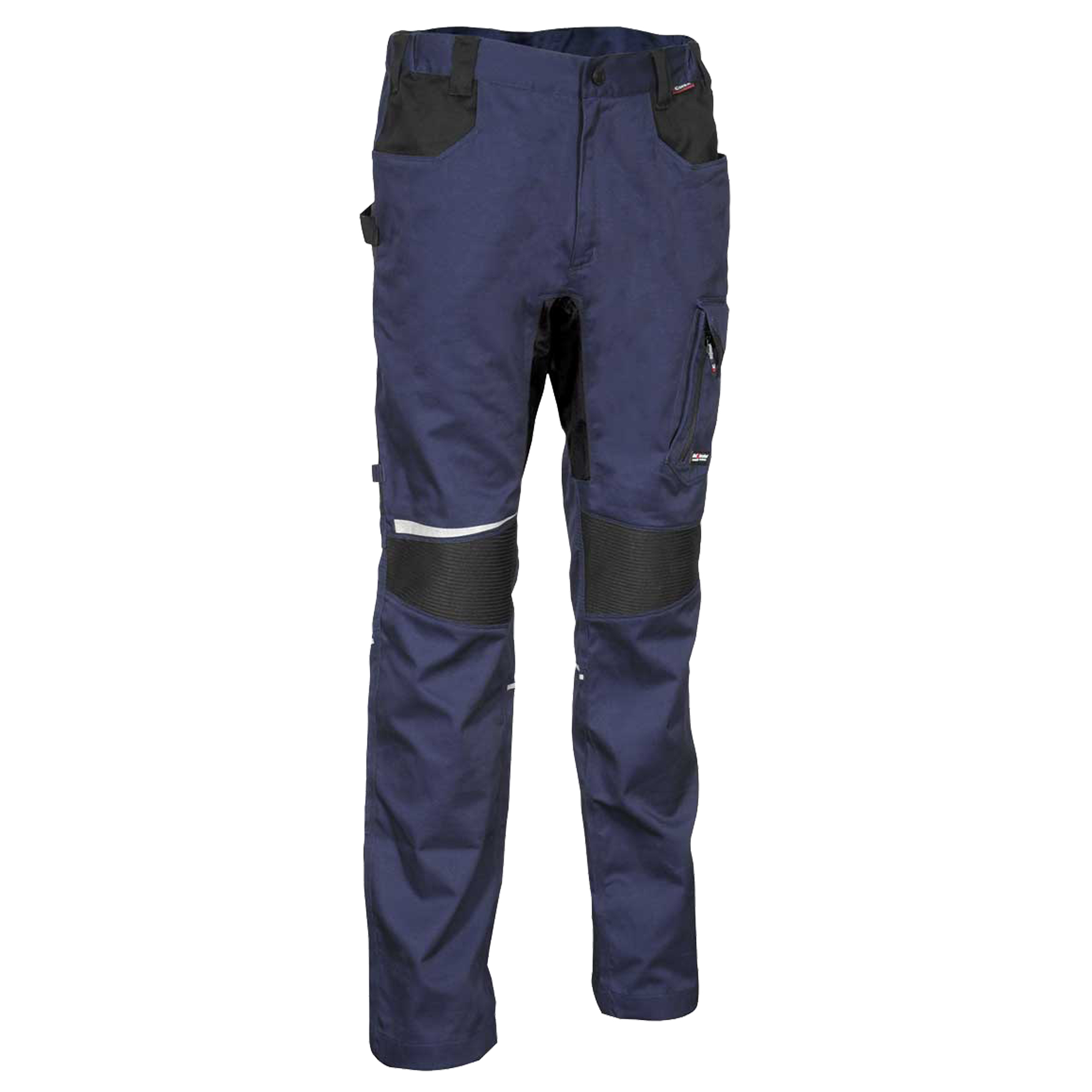 Pantalone Skiahos - taglia 54 - blu navy/nero …