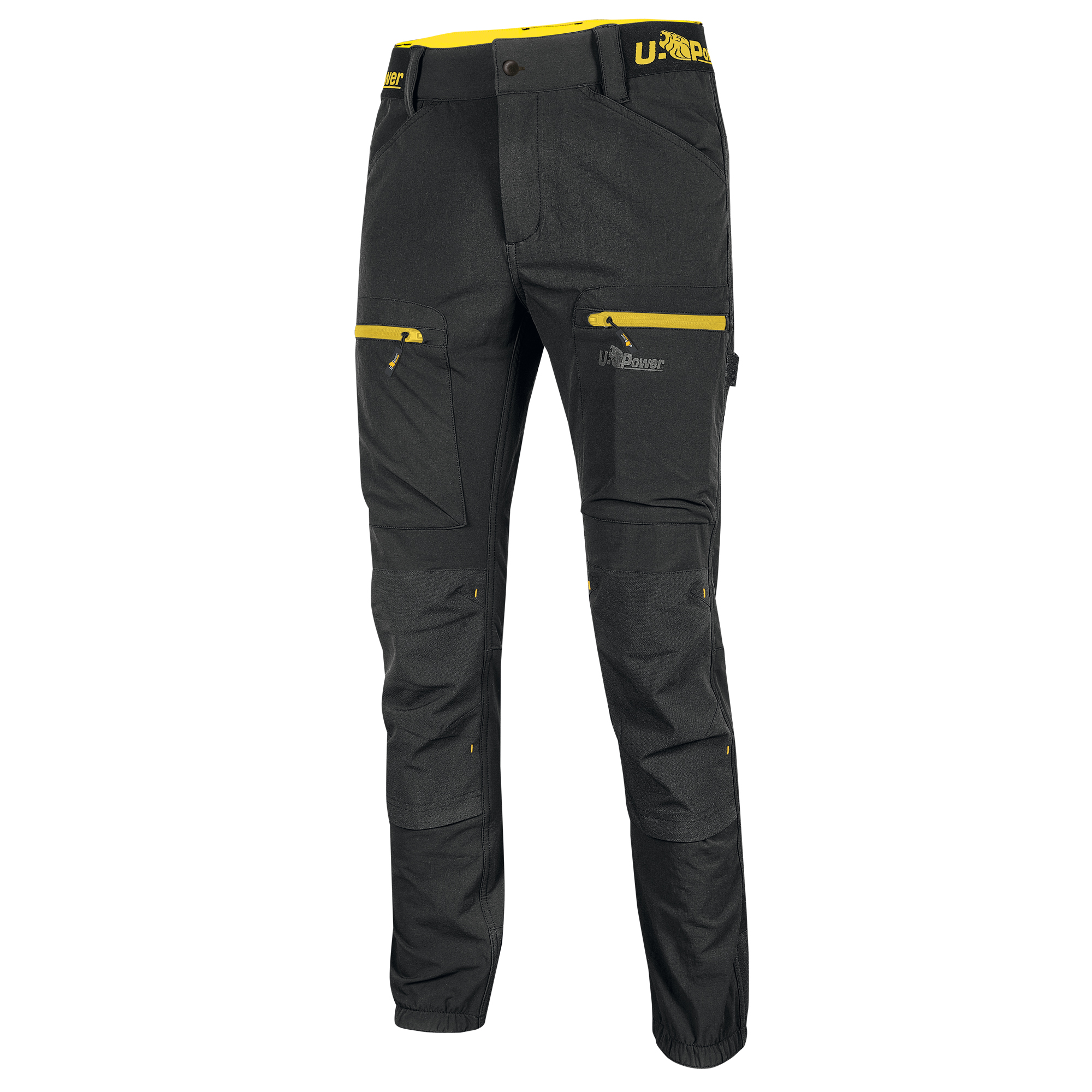 Pantalone Horizon - taglia L - nero/giallo - …