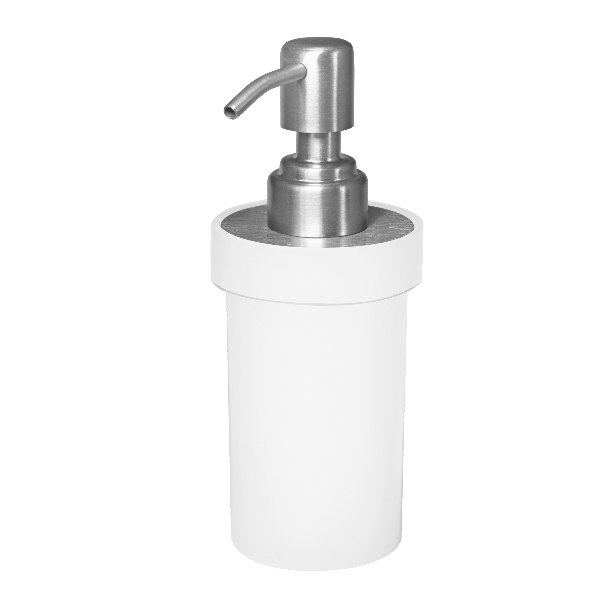 Dispenser per sapone - PVC - bianco - …