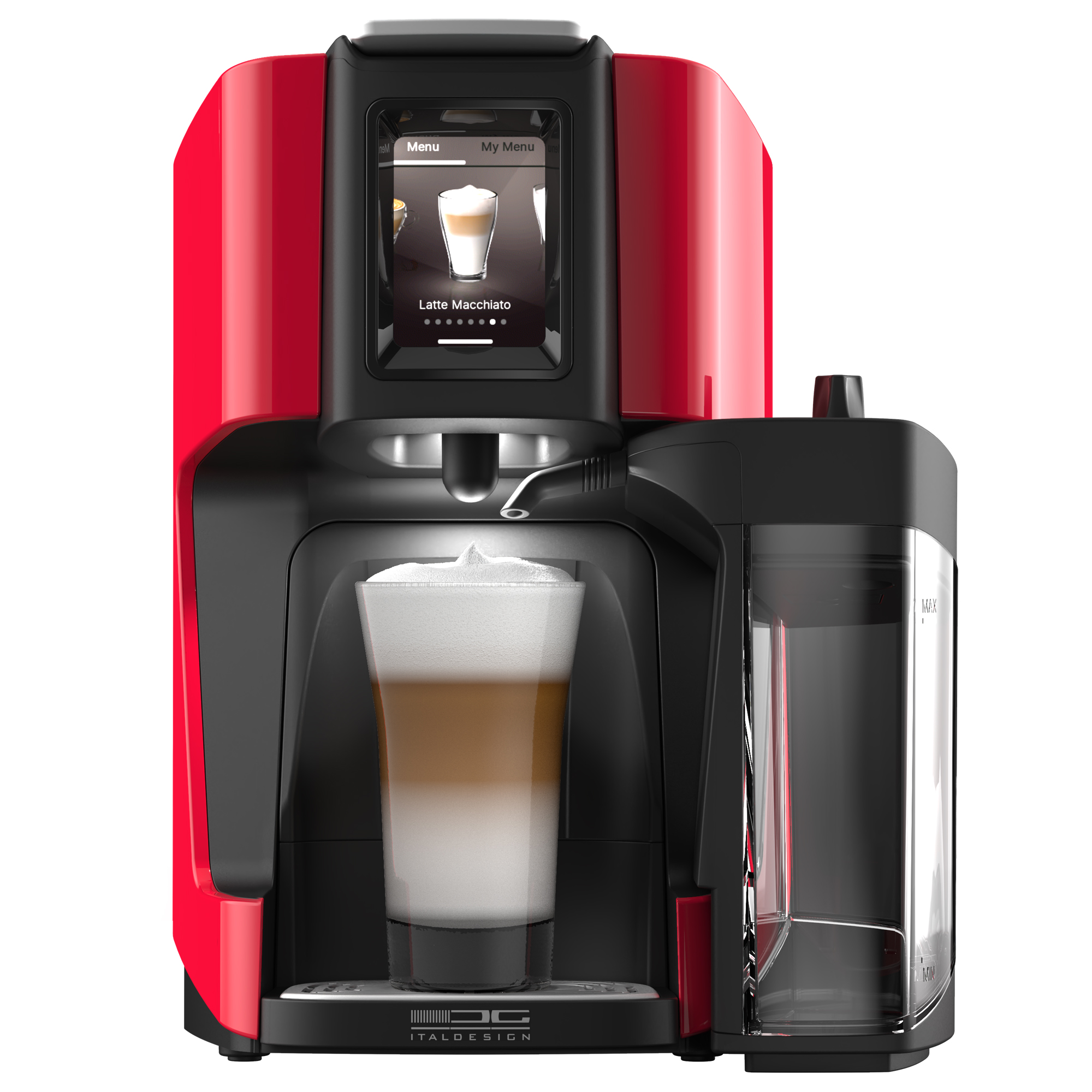 Macchina caffè S20 Latte - rosso - Essse …