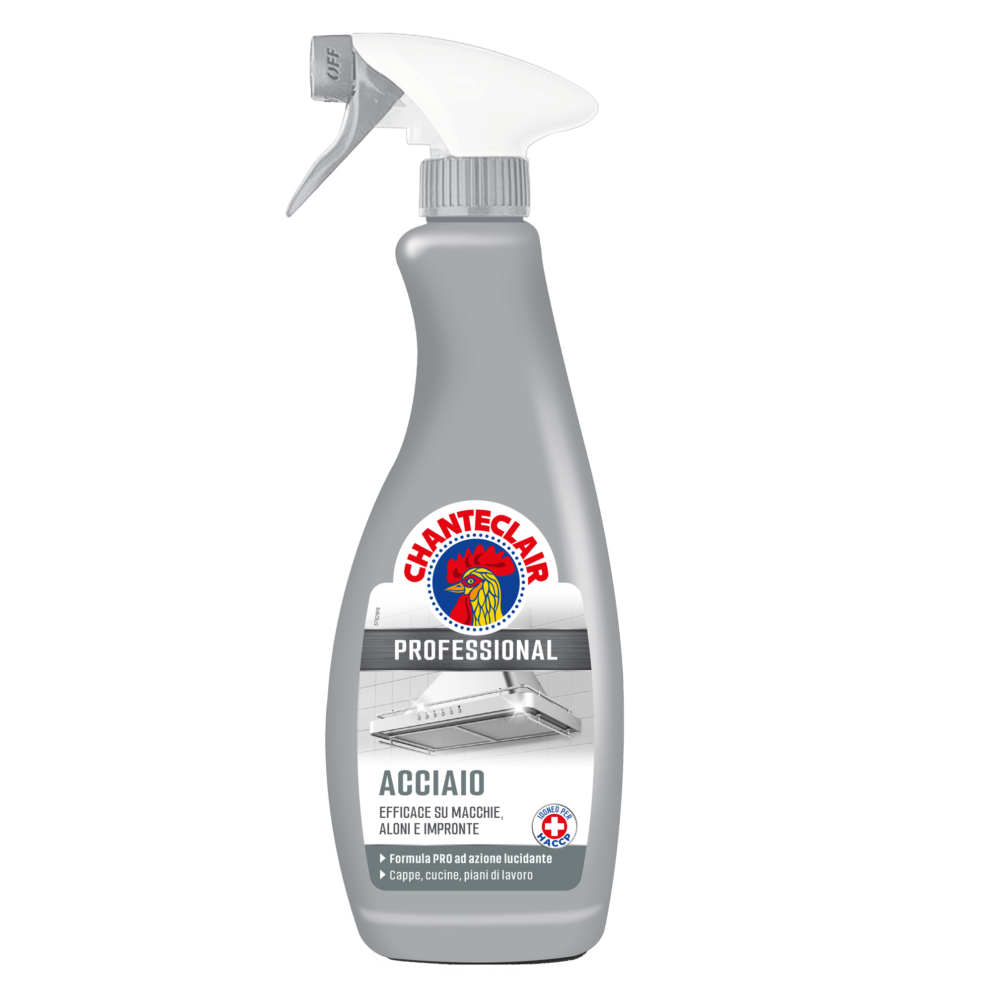 Detergente acciaio brillante TRIGGER Chanteclair Professional 700 ml …