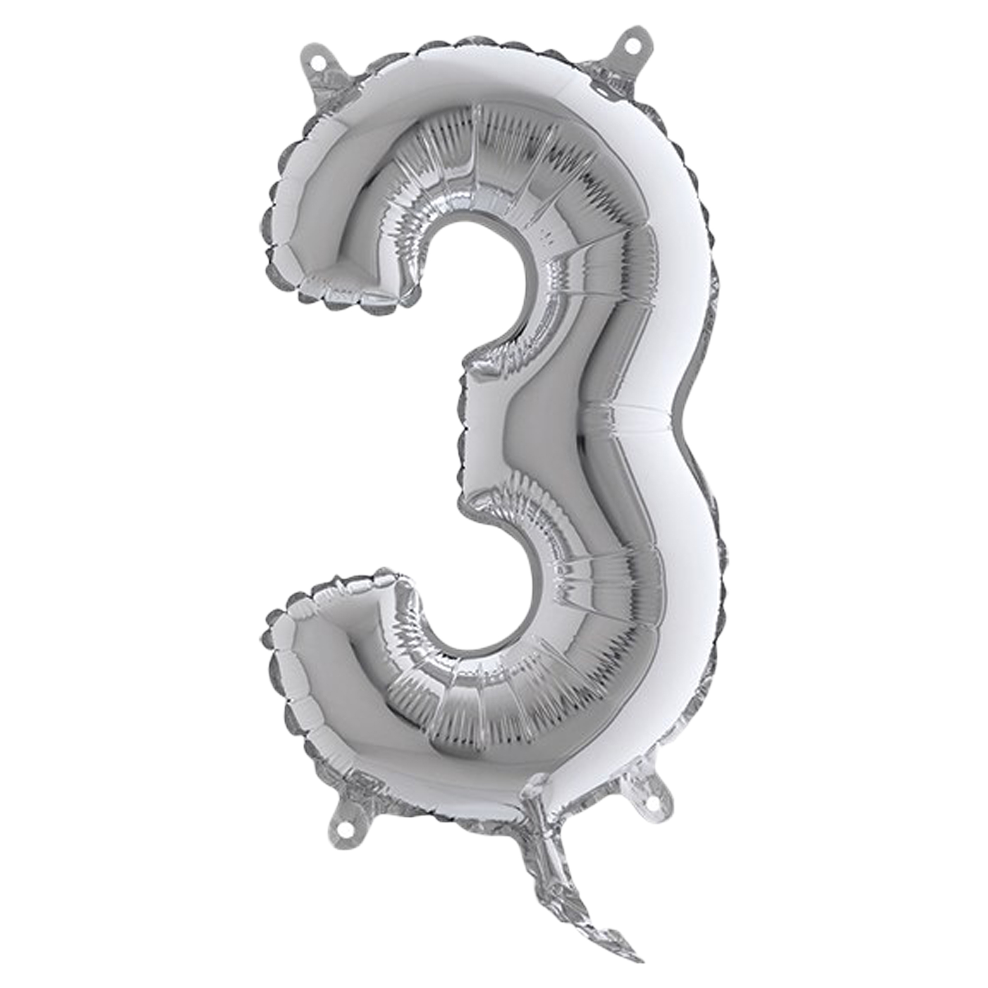 Palloncino - numero 3 - H 36 cm …