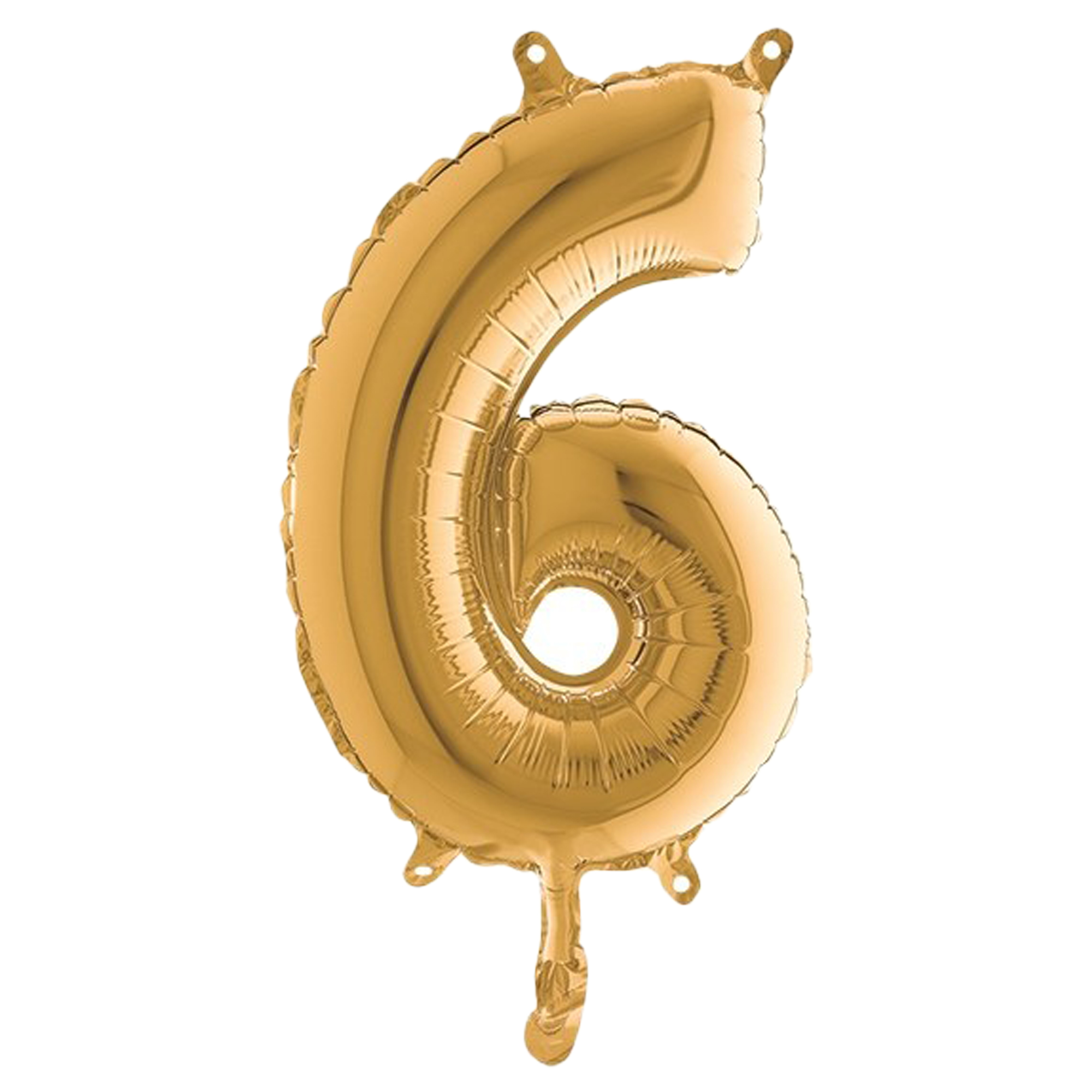 Palloncino - numero 6 - H 36 cm …