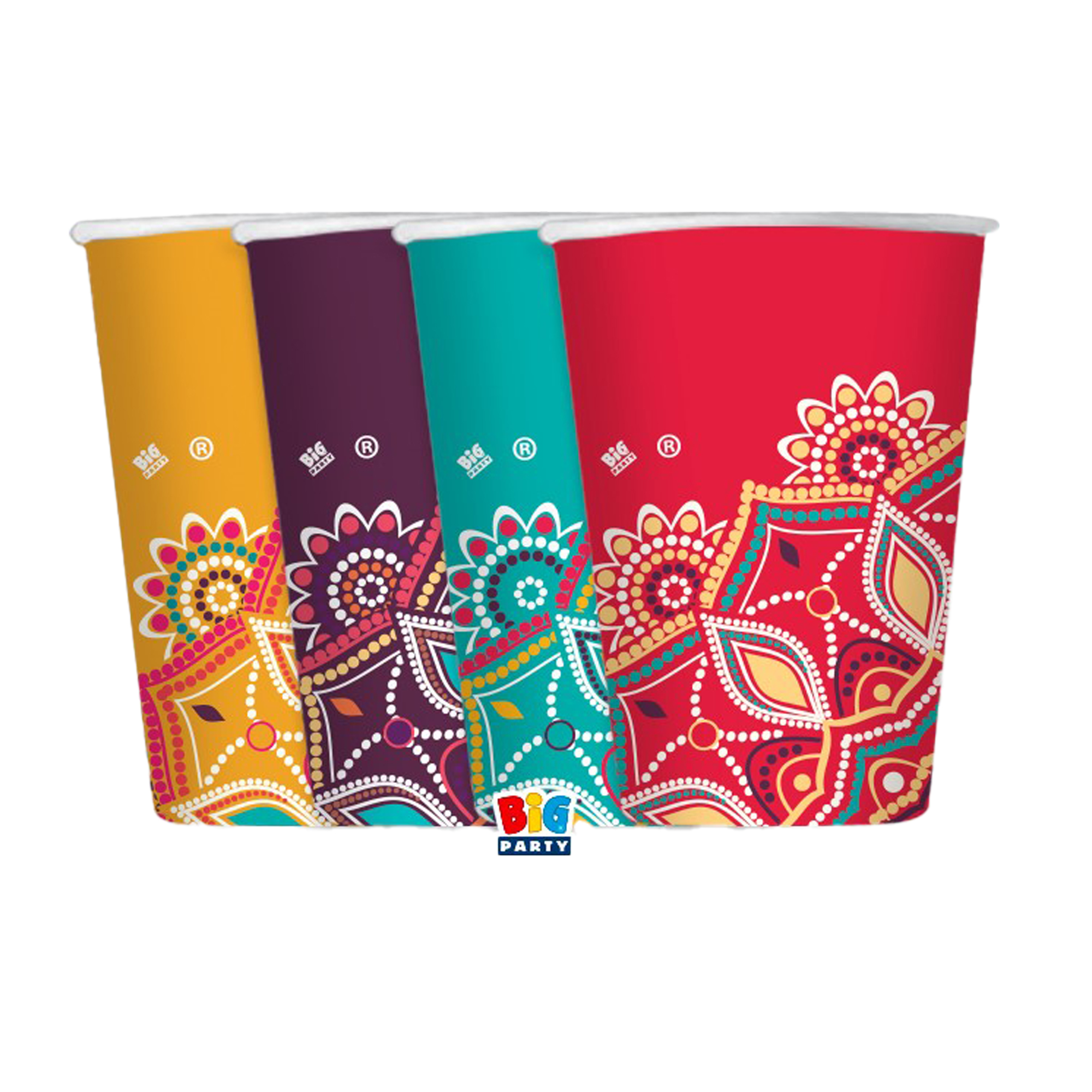 Bicchiere Mandala - 200 ml - carta - …