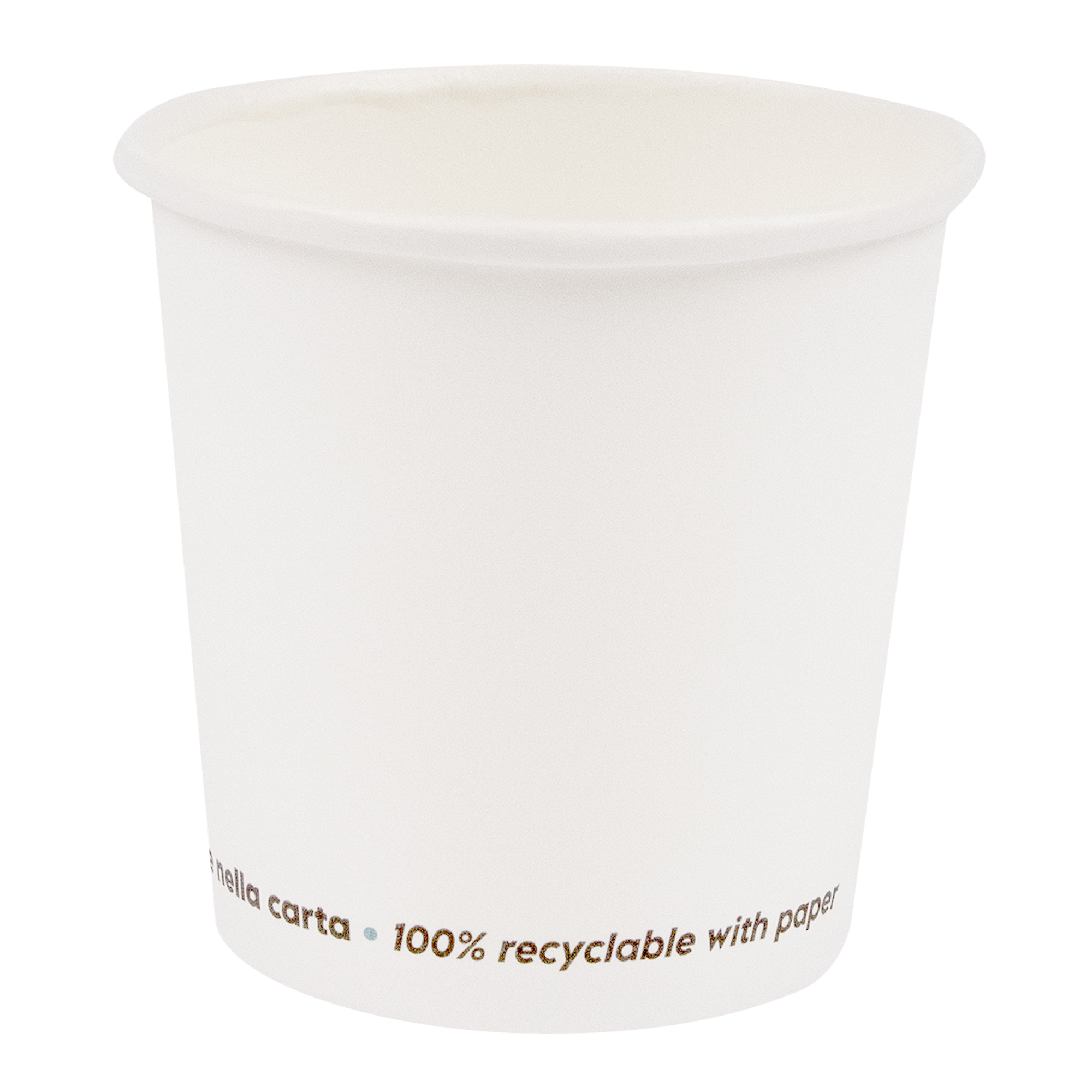 Bicchiere in carta - 200 ml - bianco …