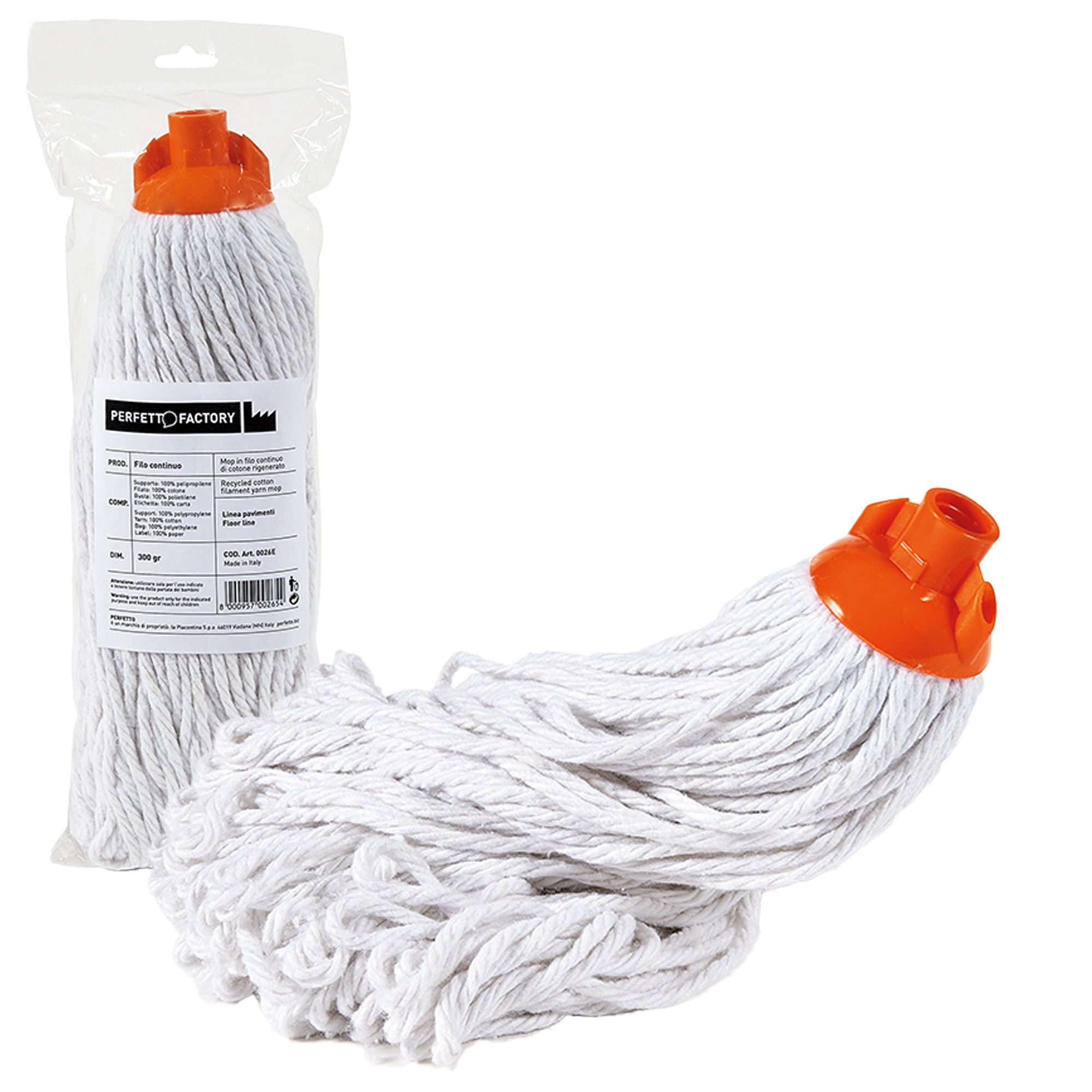Mop industriale Falcon - a frange - 300 …