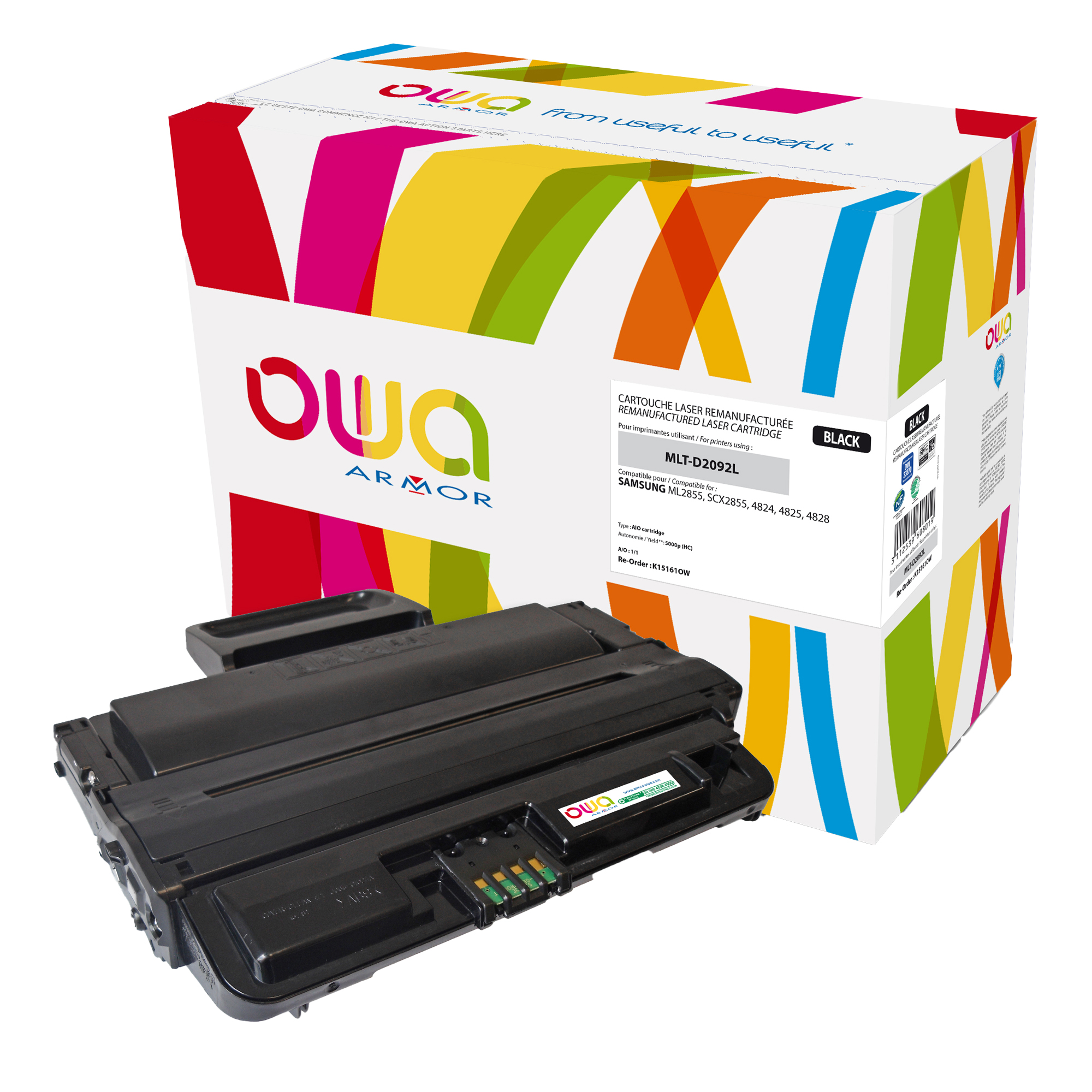Armor - Toner Compatibile per Hp/Samsung - Nero …