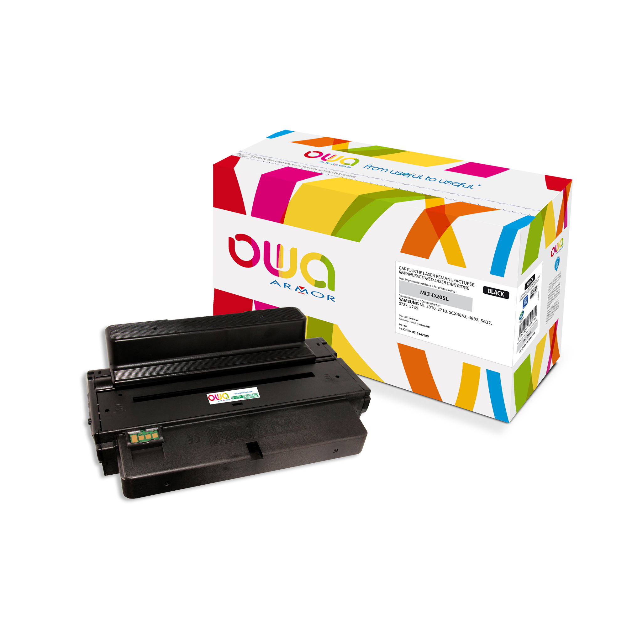 Armor - Toner Compatibile per Hp/Samsung - Nero …