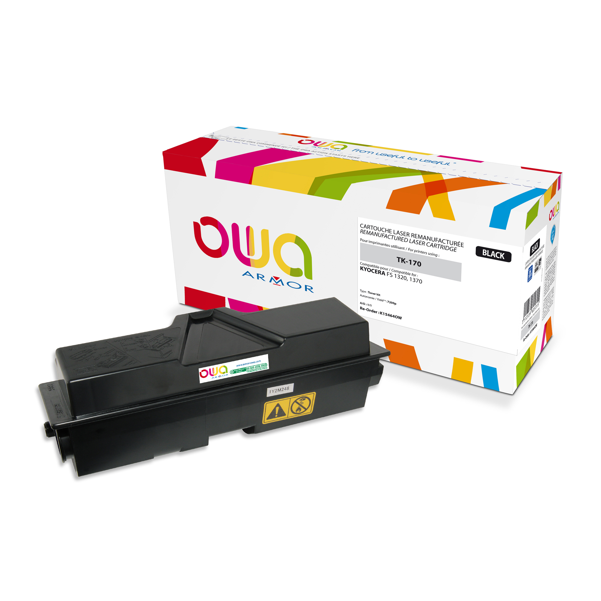 Armor - Toner Compatibile per Kyocera - Nero …