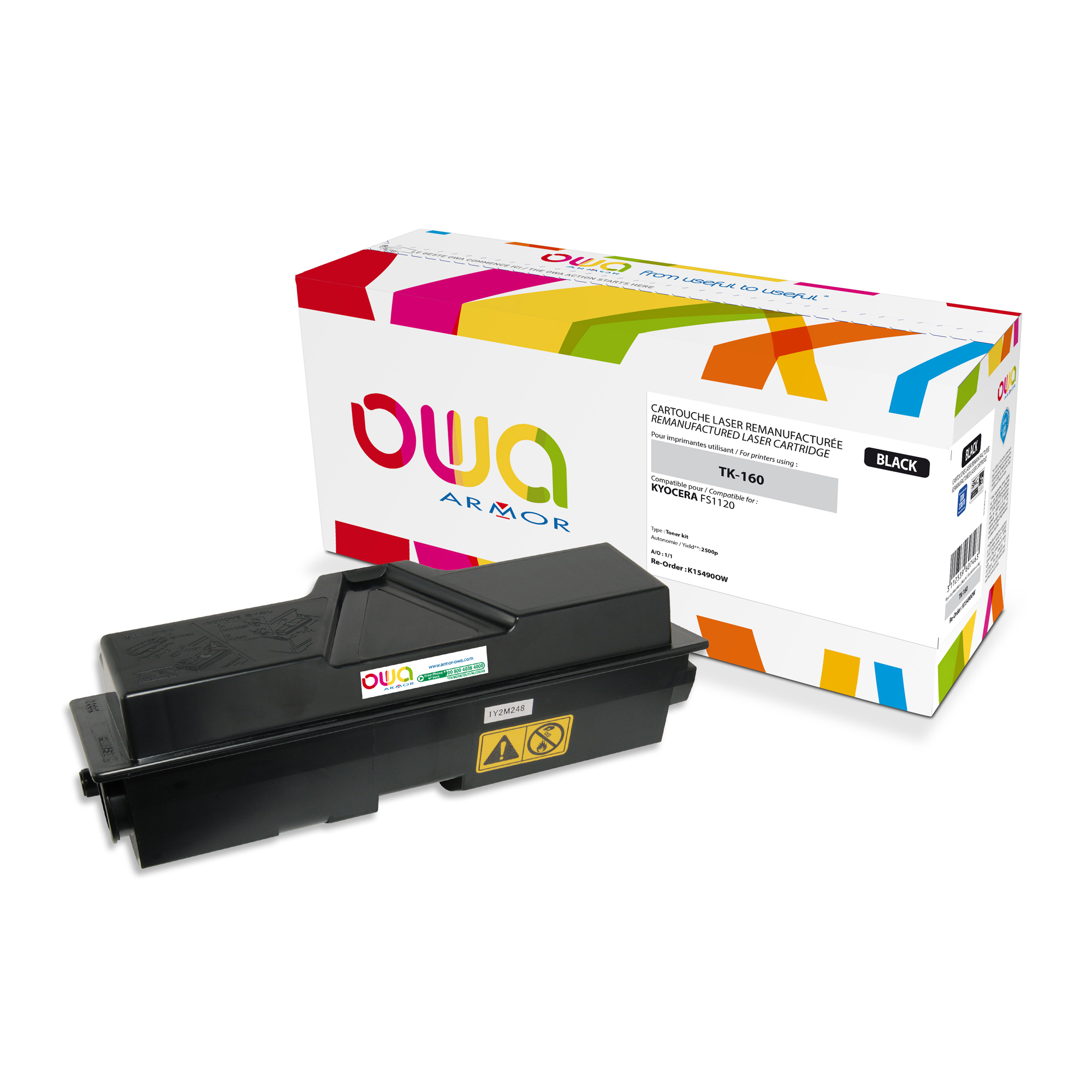 Armor - Toner Compatibile per Kyocera - Nero …