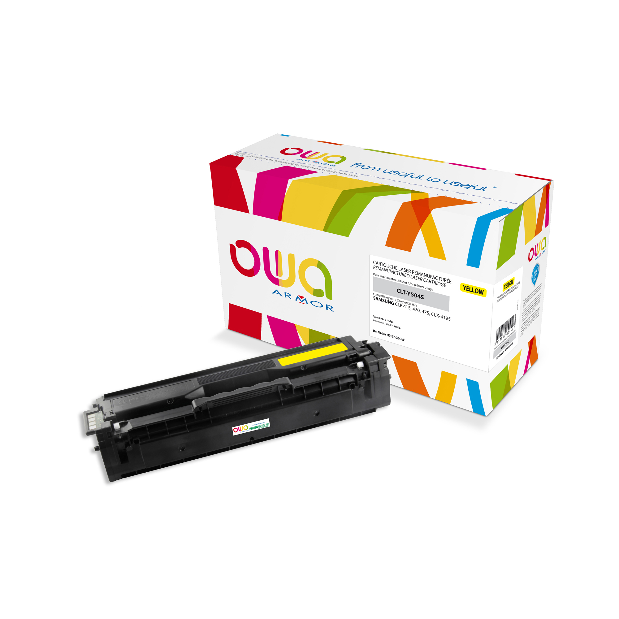 Armor - Toner Compatibile per Hp/Samsung - Giallo …