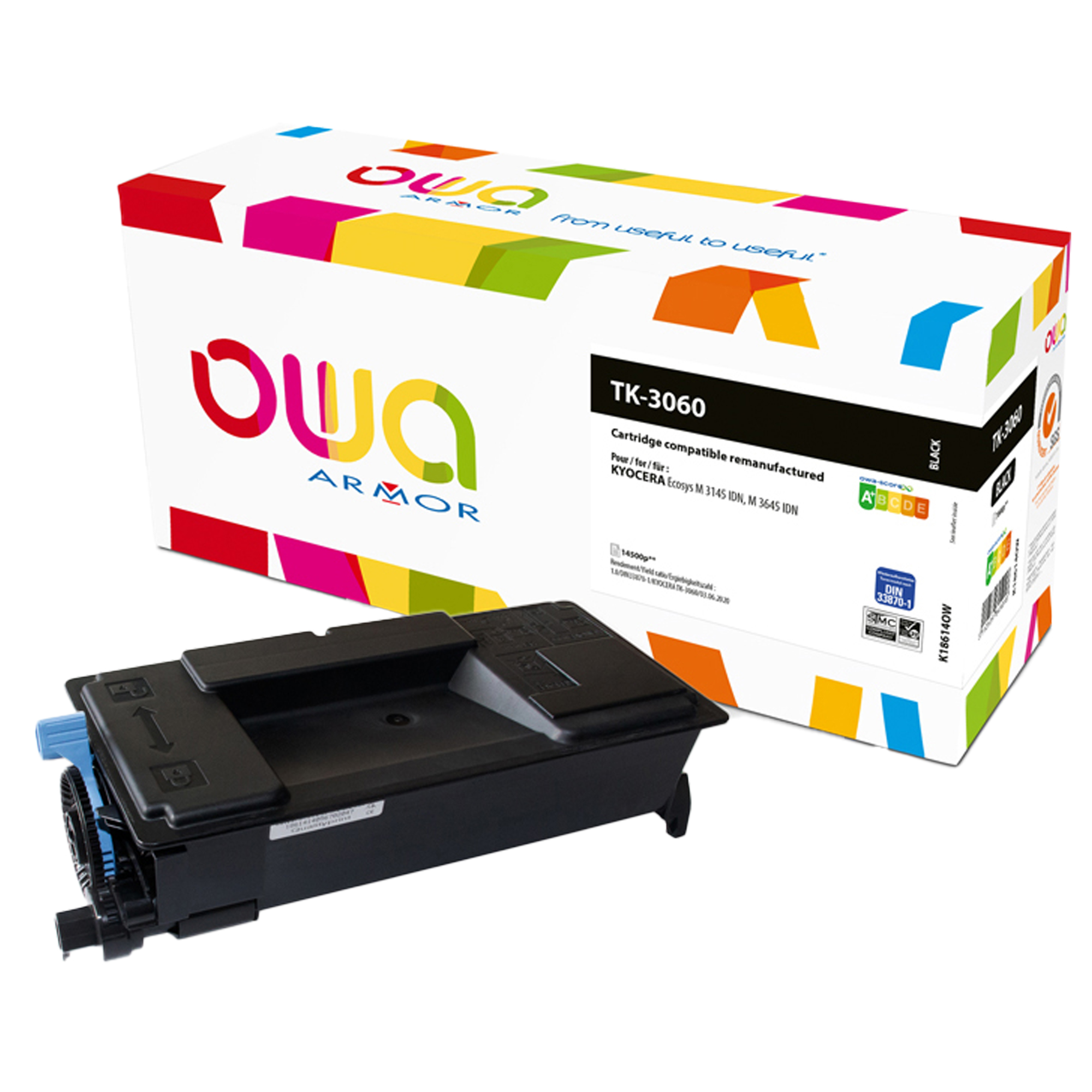 Armor - Toner Compatibile per Kyocera TK-3060 - …