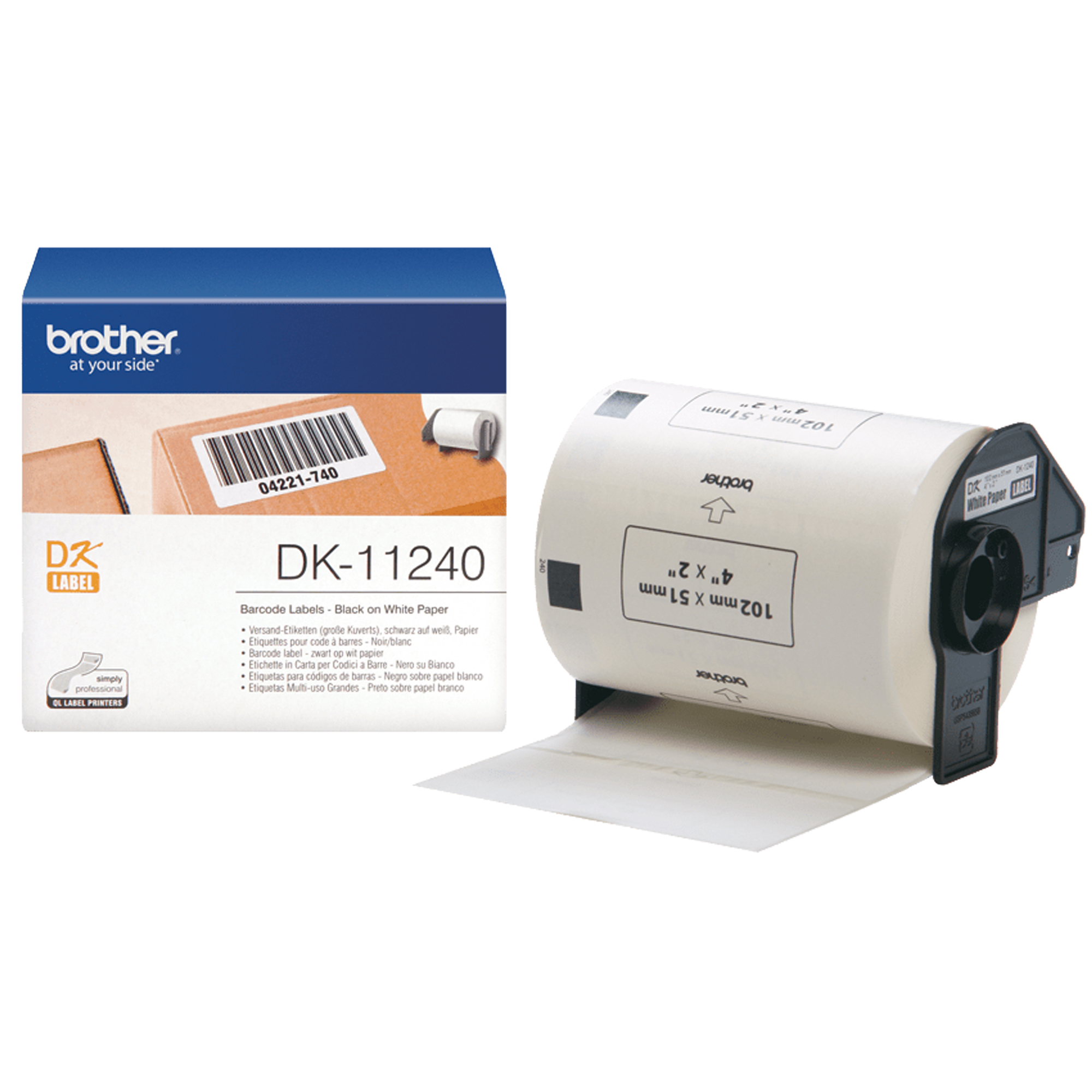 Brother - Rotolo 600 Etichette 102 x 51 …