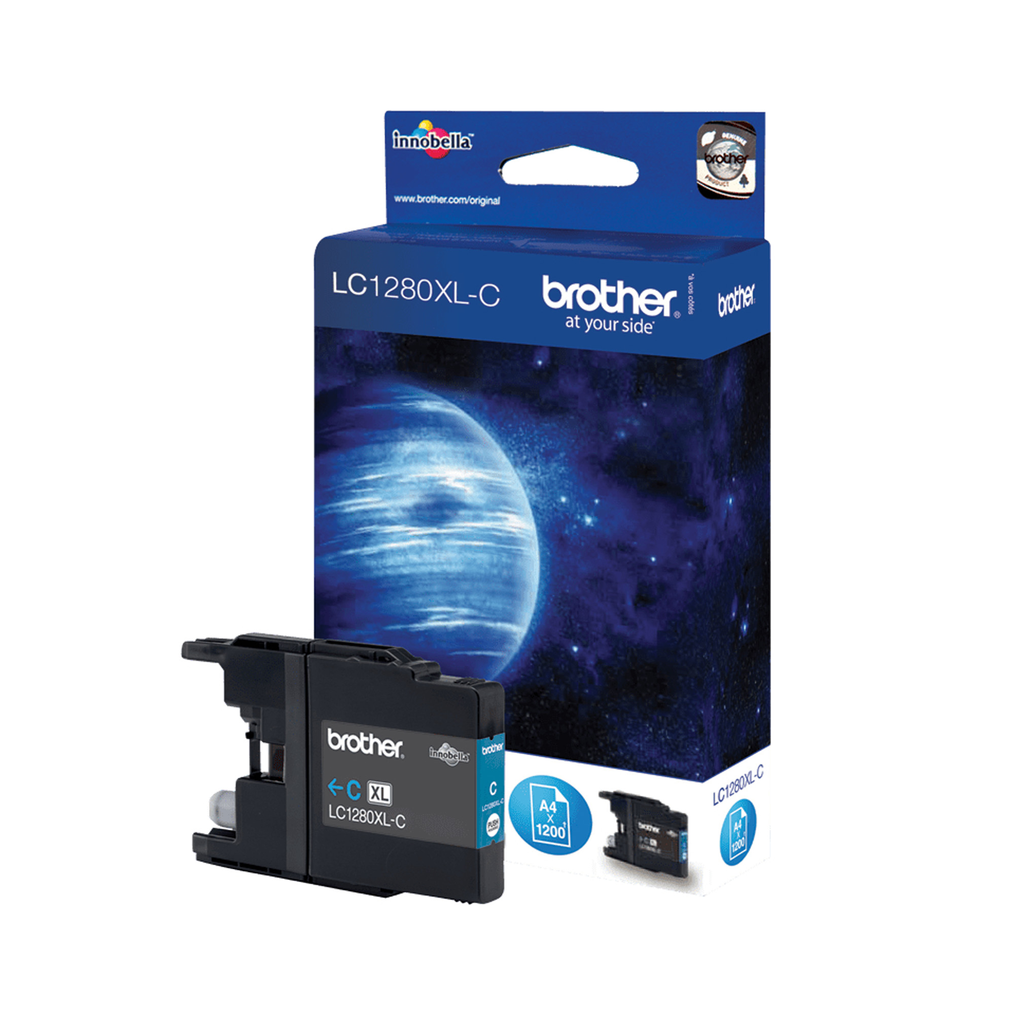 Brother - Cartuccia - Ciano - LC1280XLC- 1200 …