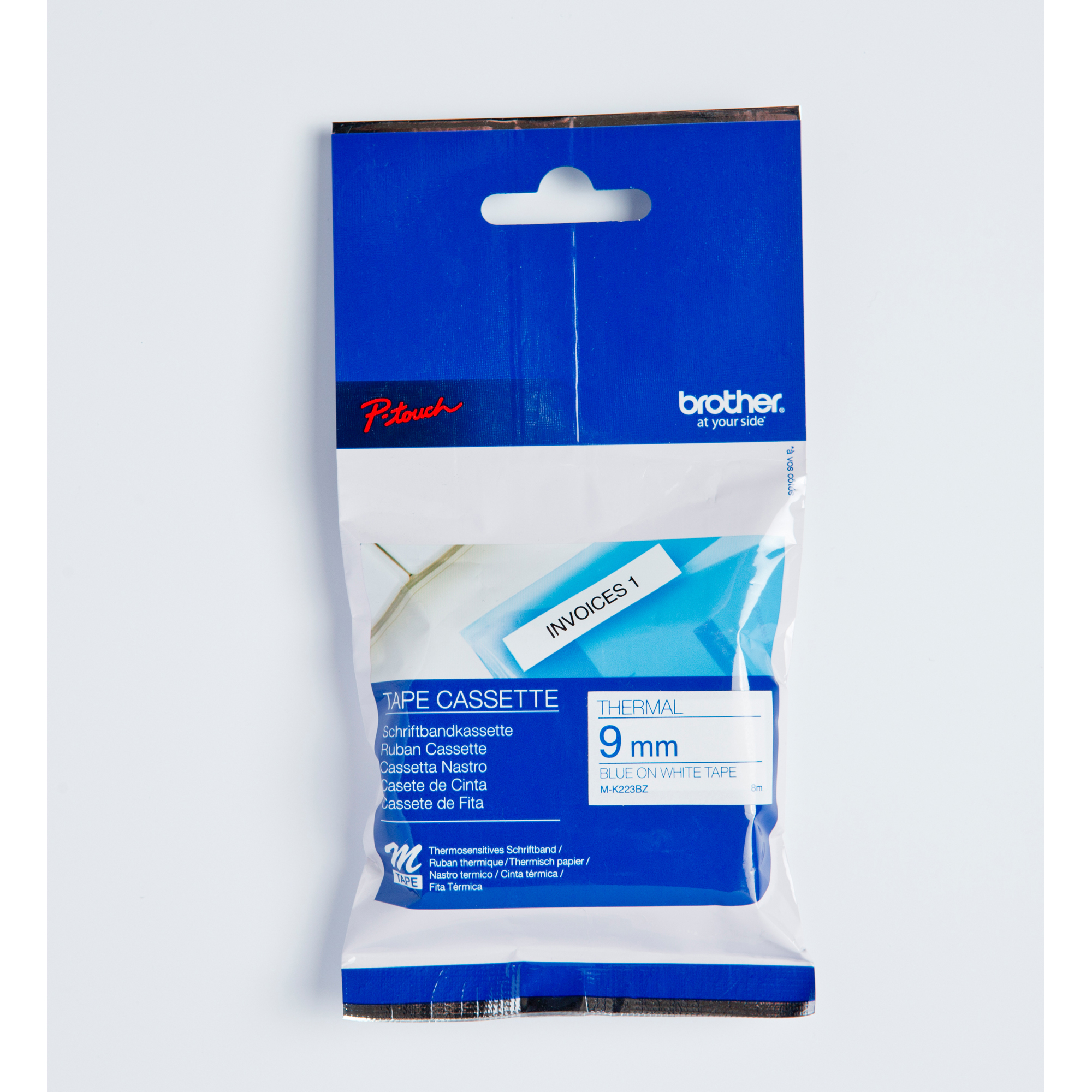 Brother - Nastro - Blu/Bianco - MK223 - …