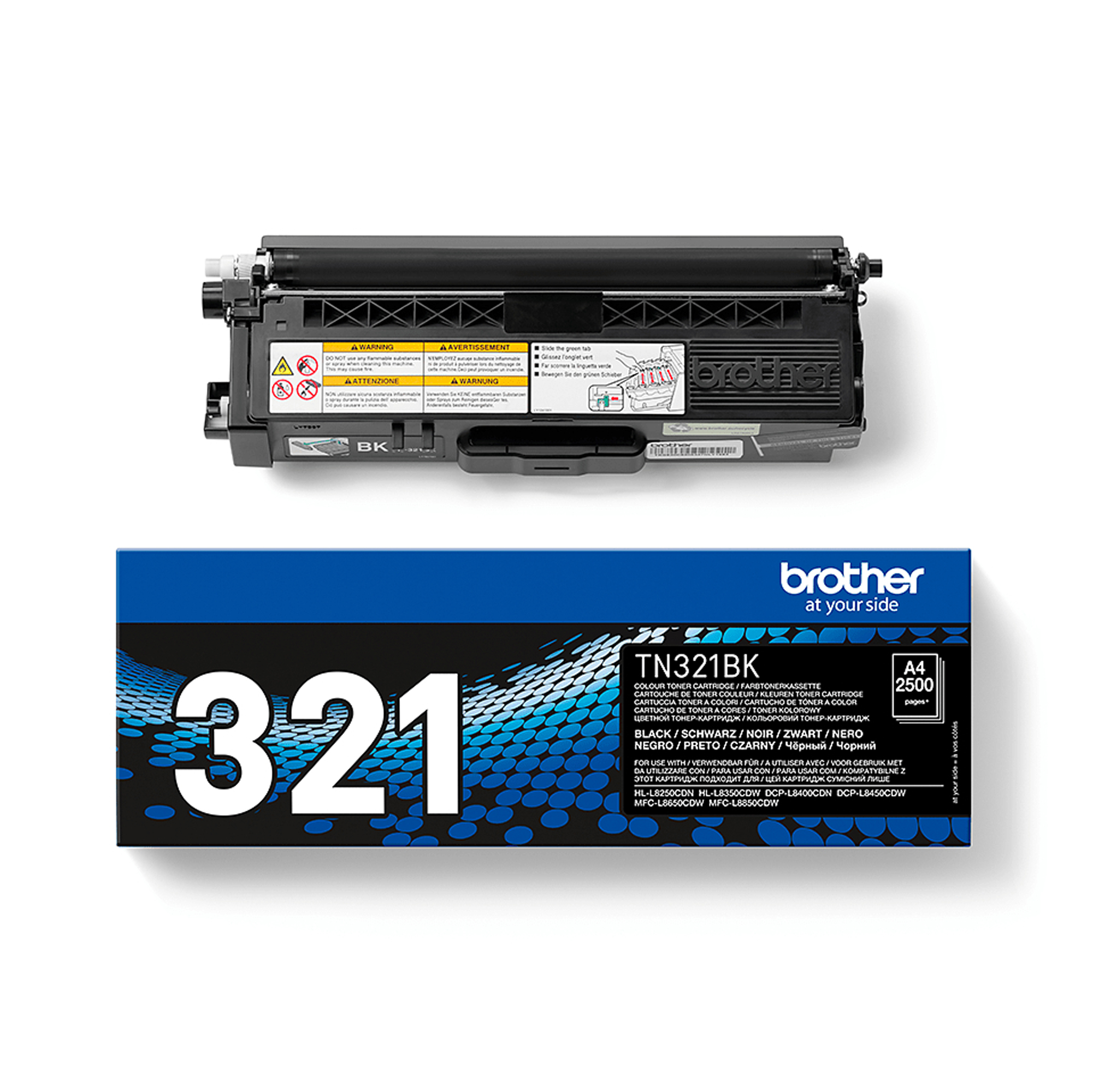 Brother TN321BK - Nero - originale - cartuccia …