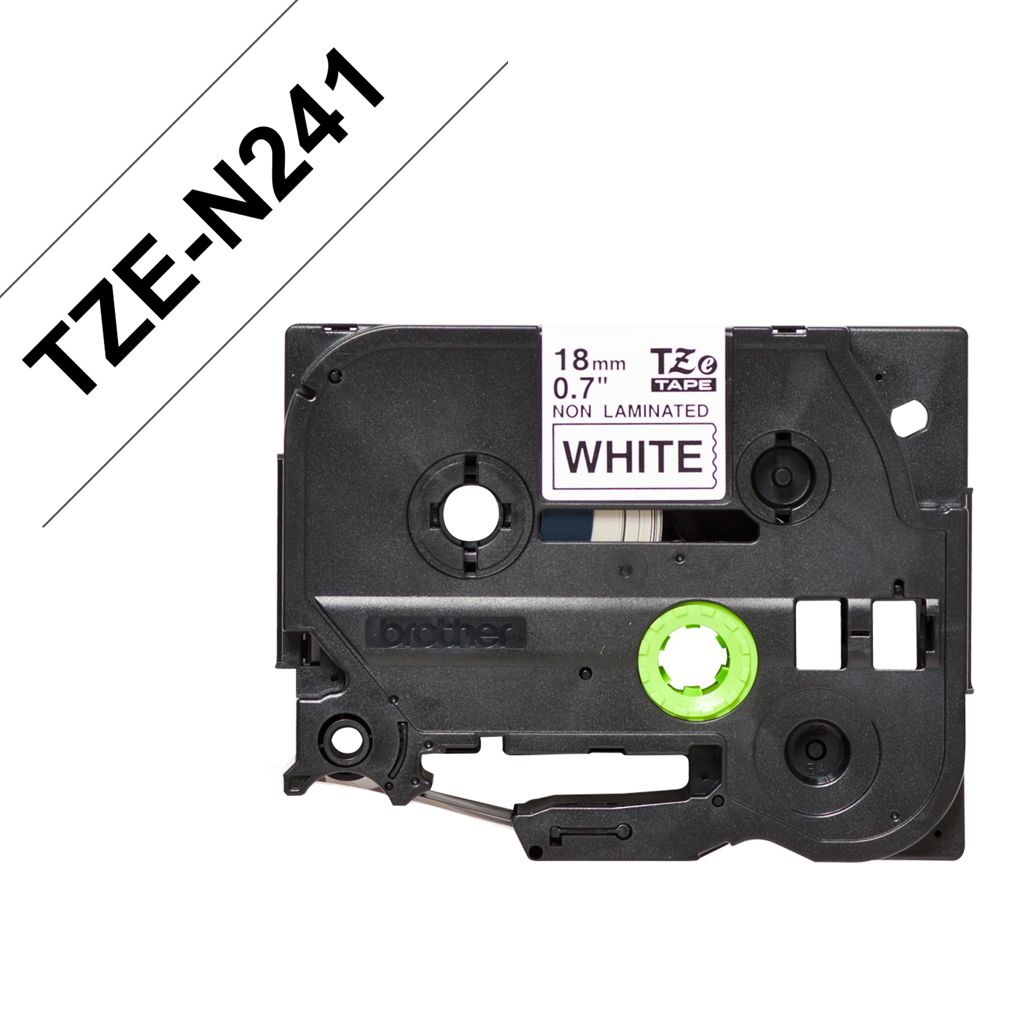 Brother Nastro TZEN241 da 18 mm (8 m …