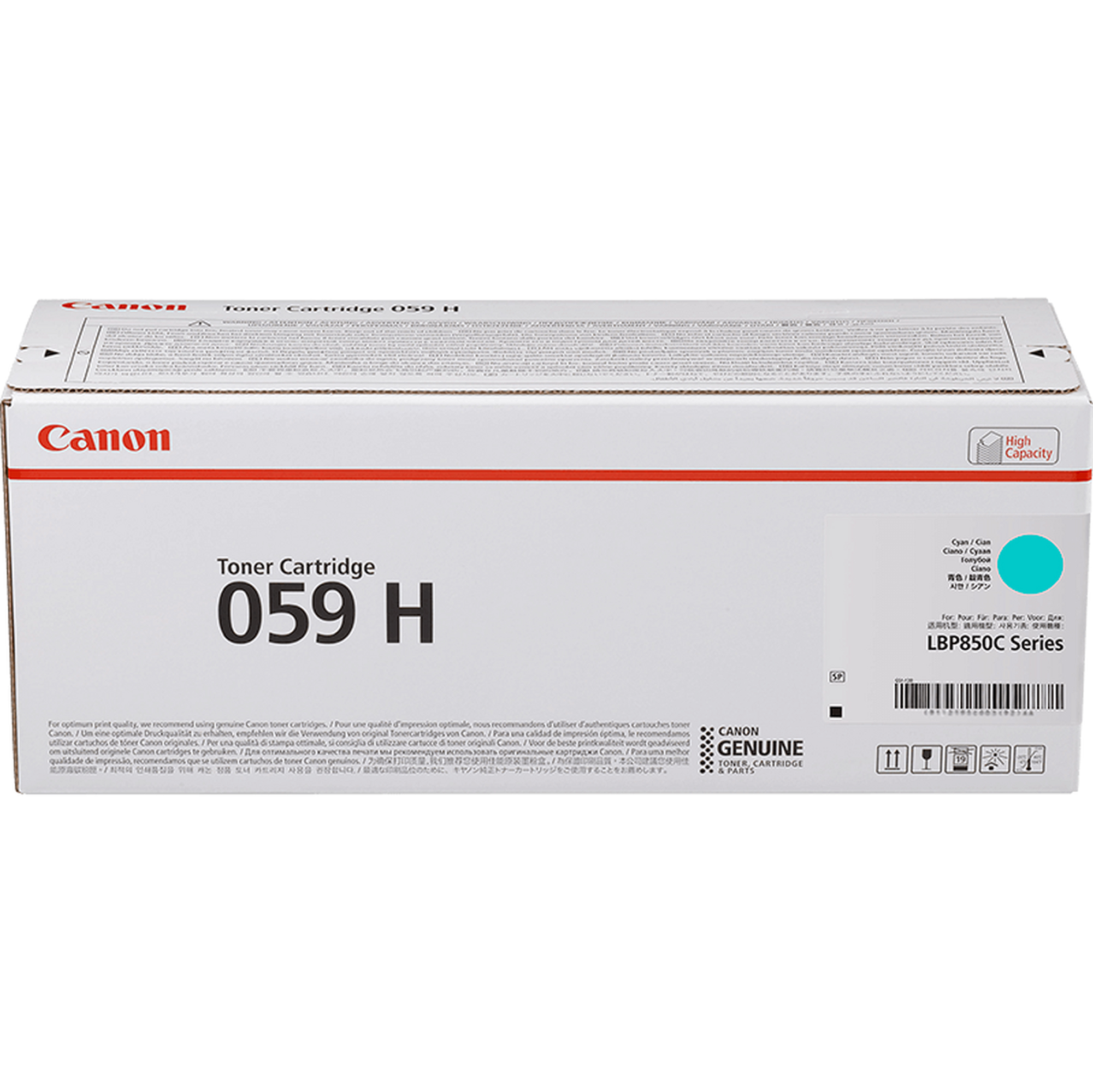 Canon 059 H - Alta capienza - ciano …