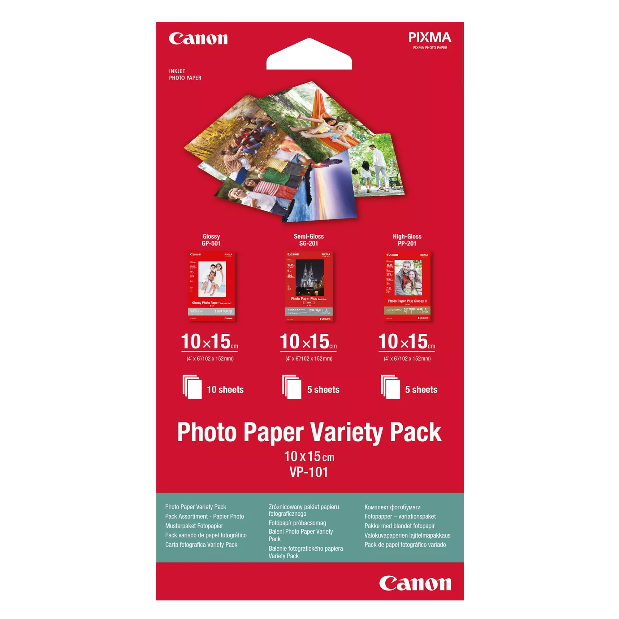 Canon Photo Paper Plus SG-201 - Semi-lucida - …