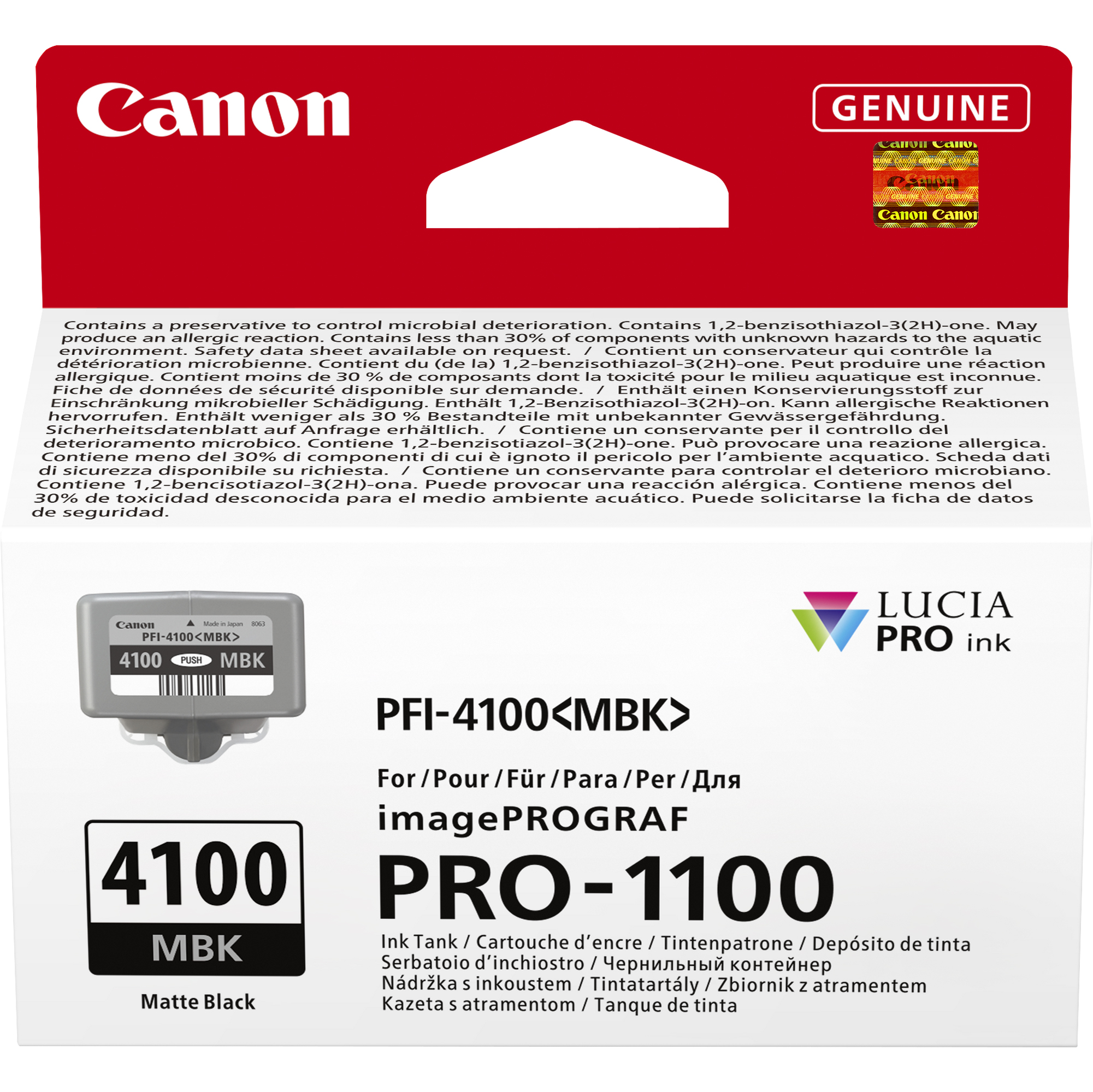 Canon PFI-4100 MBK - 80 ml - nero …